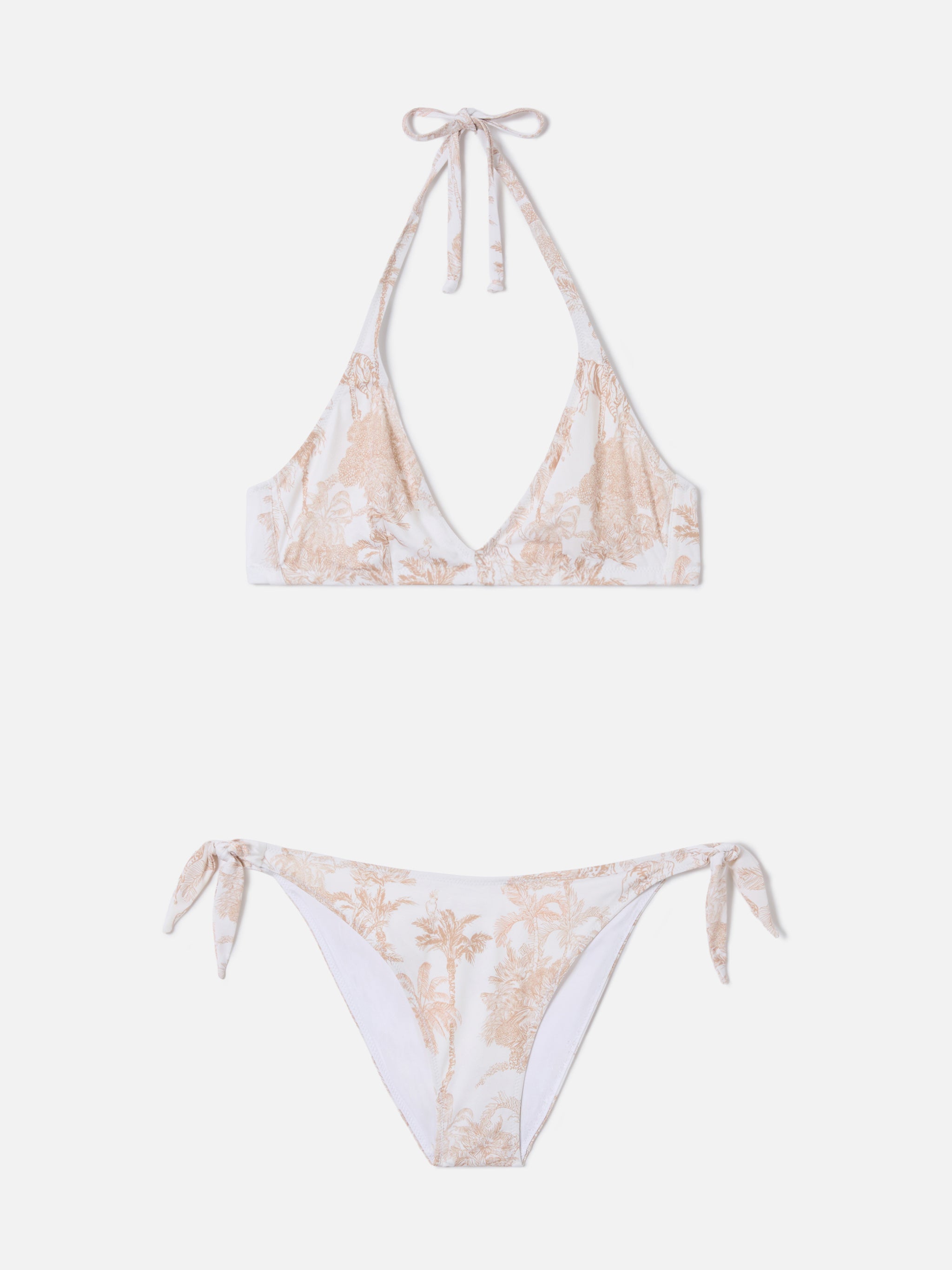 mc2-saint-barth-bikini-gaia-yali-toile-de-jouy-bianco-beige image 1