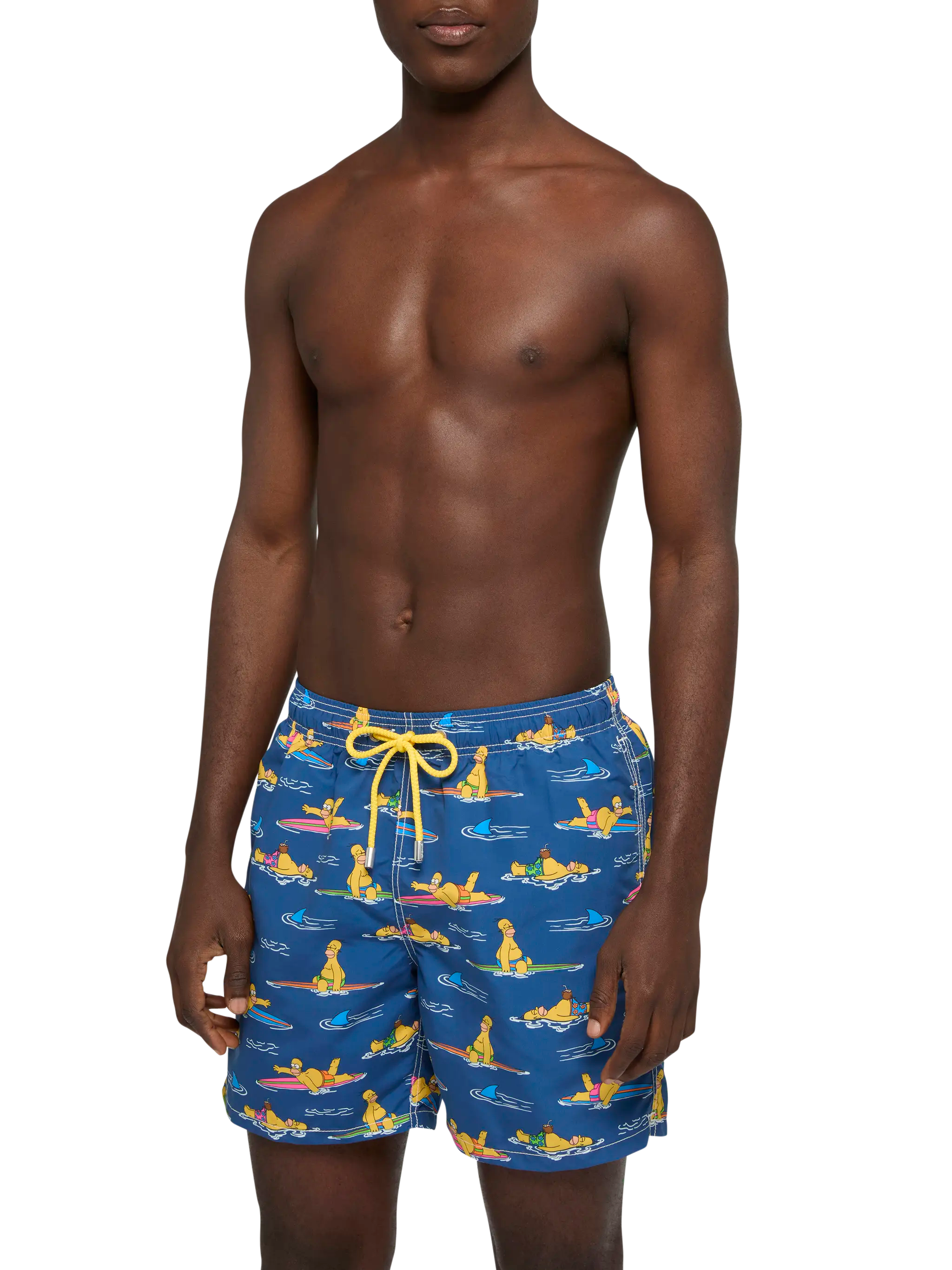 costume-mare-mc2-saint-barth-gustavia-lunghezza-media-con-stampa-homer-simpson-s image 3