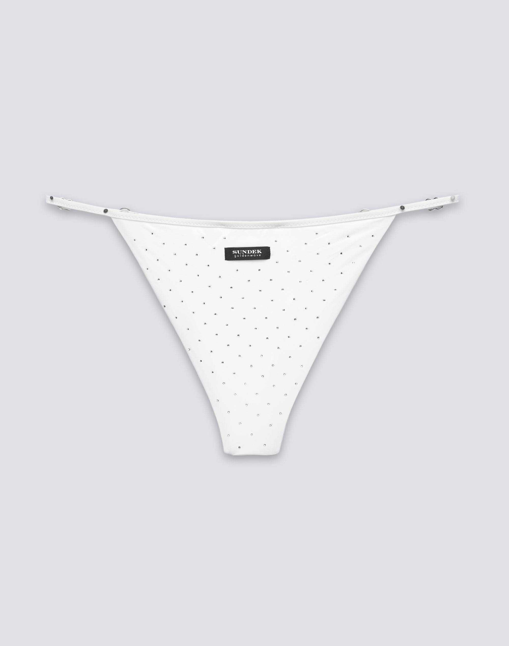 sundek-kerr-slip-bikini-vita-fissa-sgambato-con-strass-donna image 2