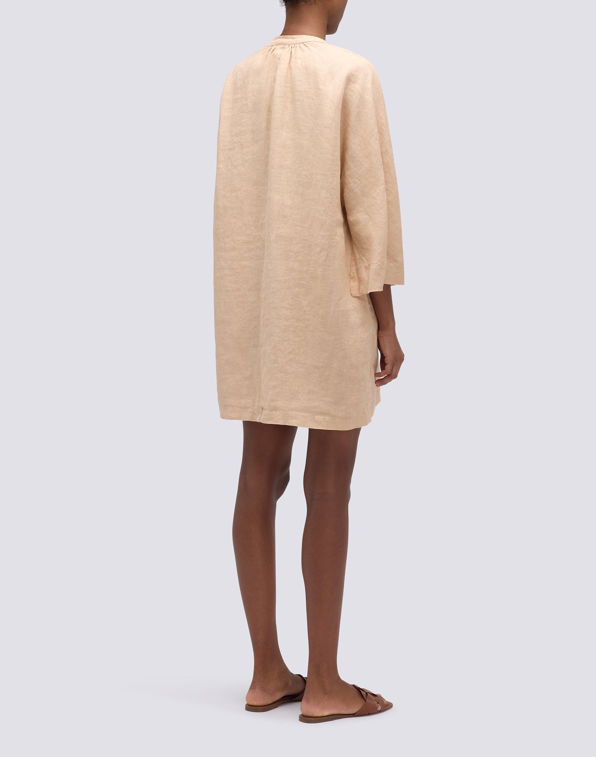 sundek-abito-corto-donna-in-lino-gw882drli500 image 2