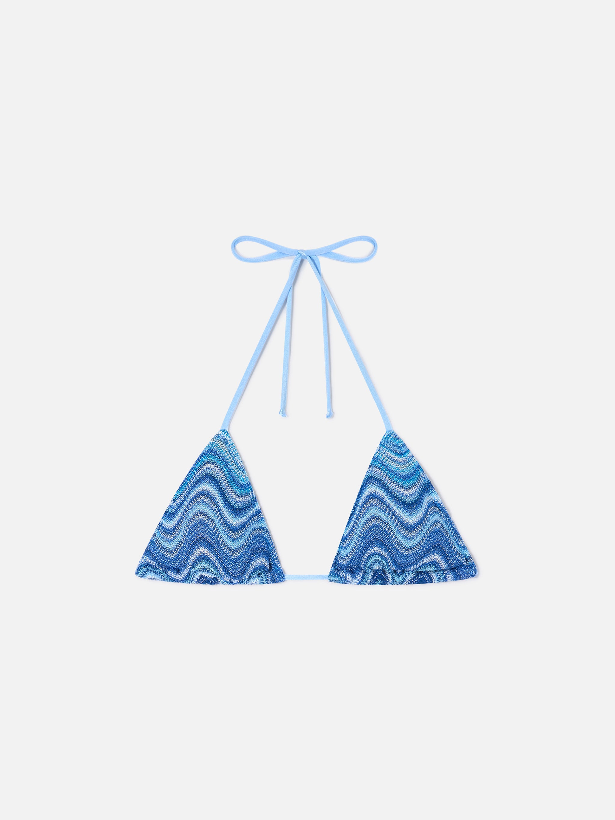 mc2-saint-barth-top-bikini-leah-triangolo-in-maglia-raschel-a-onda-azzurro image 1