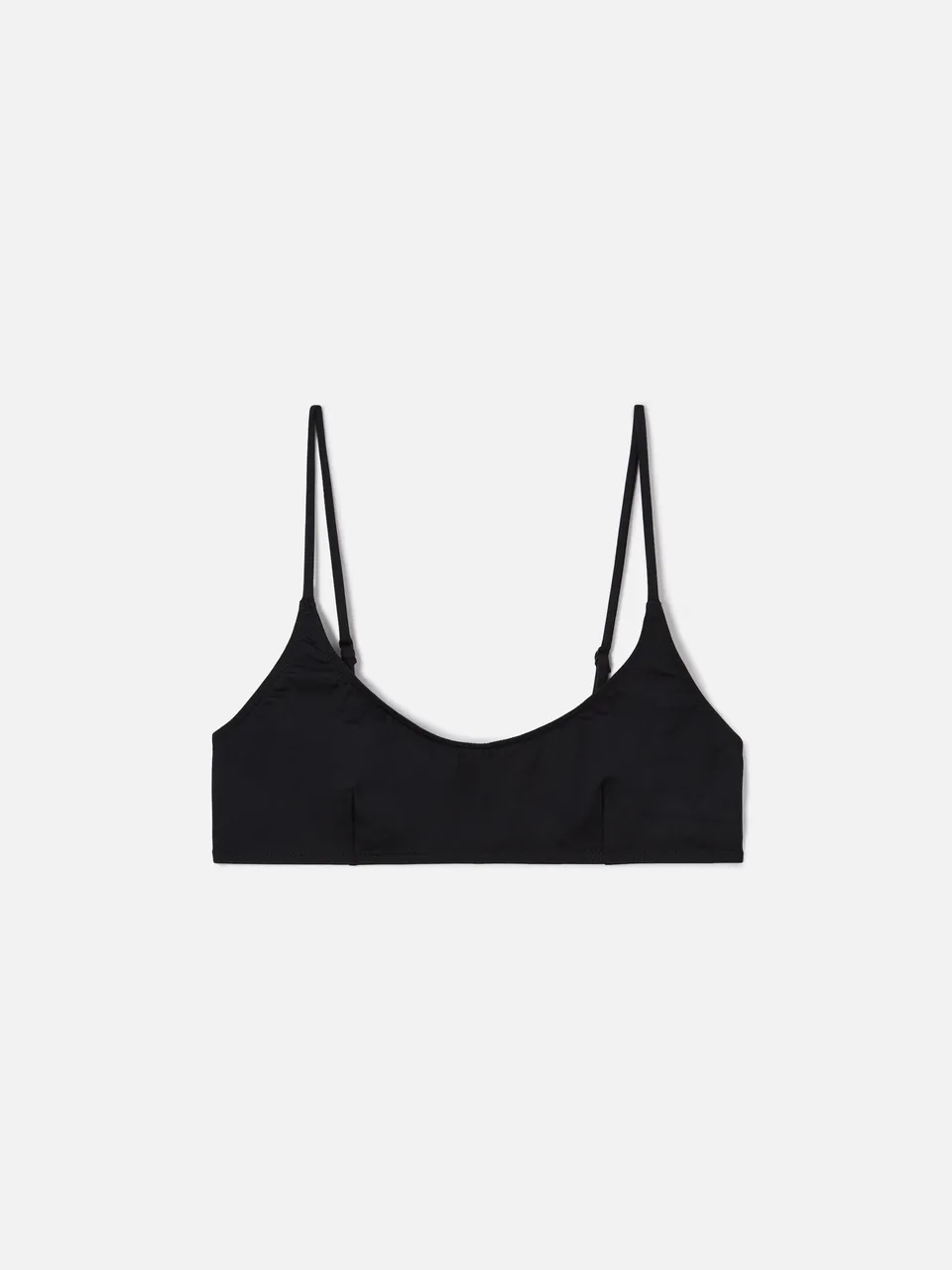 mc2-saint-barth-judy-top-bikini-bralette-nero-tinta-unita image 1