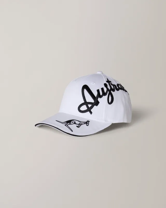 australian-crossover-cap-cotone-bianco-e-nero image 1