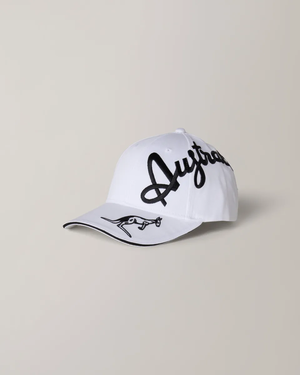 australian-crossover-cap-cotone-bianco-e-nero image 1