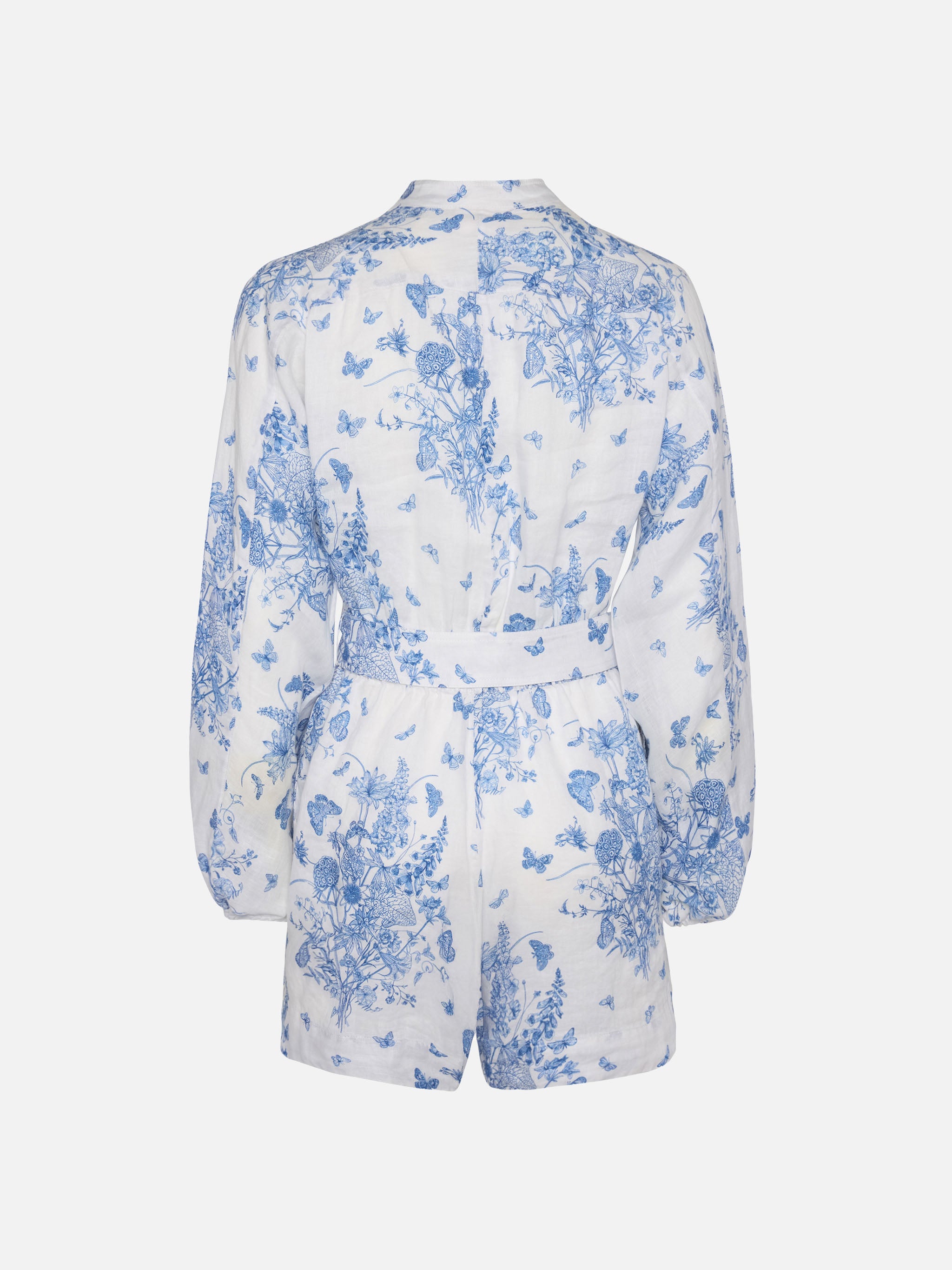 mc2-saint-barth-tuta-corta-hanniel-in-lino-blu-stampa-butterfly-toile-de-jouy-co image 5
