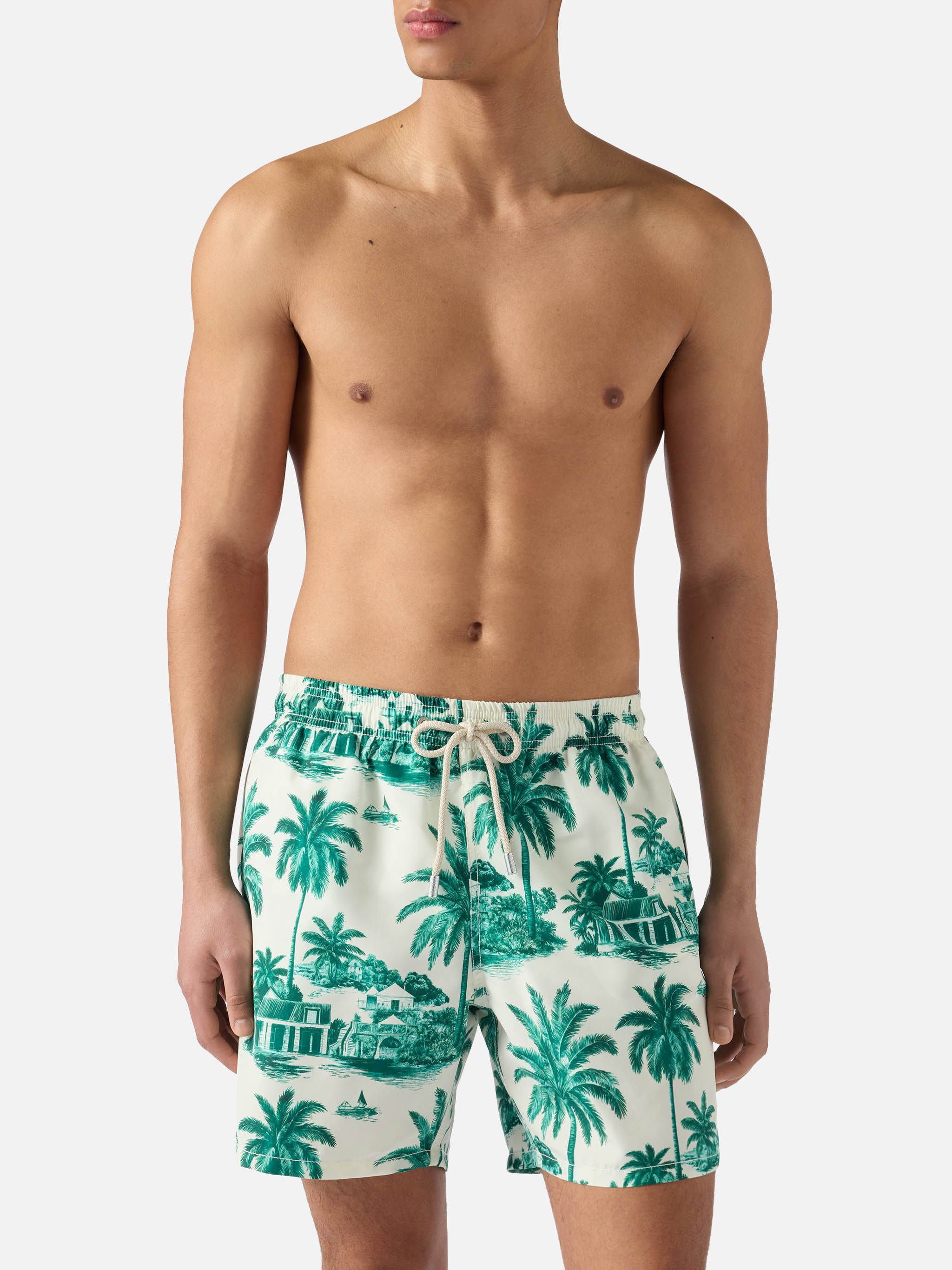mc2-saint-barth-costume-gustavia-uomo-toile-de-jouy-verde-special-edition image 3
