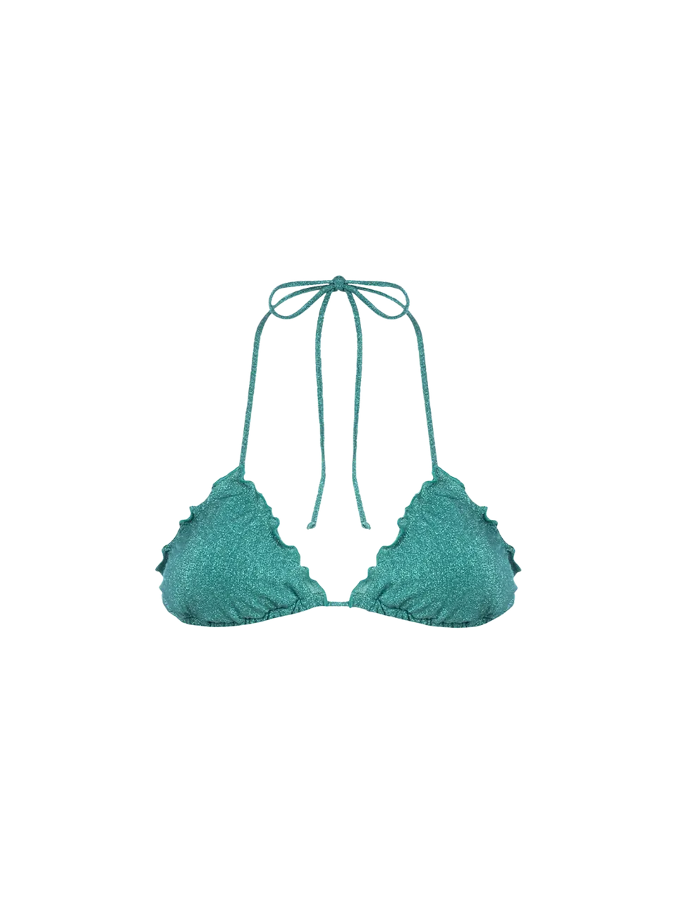 mc2-saint-barth-sagittario-top-mare-triangolo-lurex-verde-acqua-donna image 1