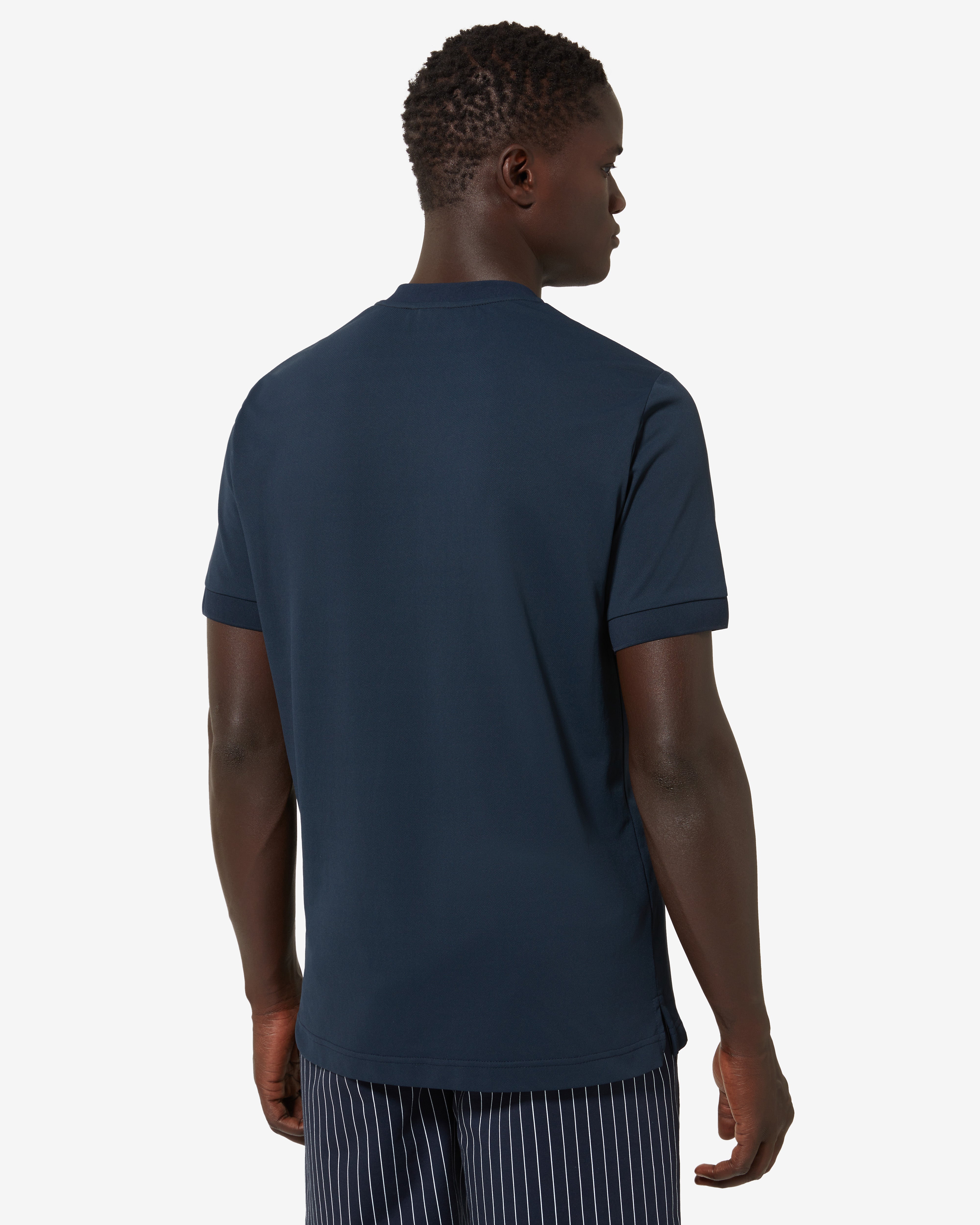 australian-style-polo-shirt-polo-in-piquet-tecnico-blu-navy-regular-fit image 4