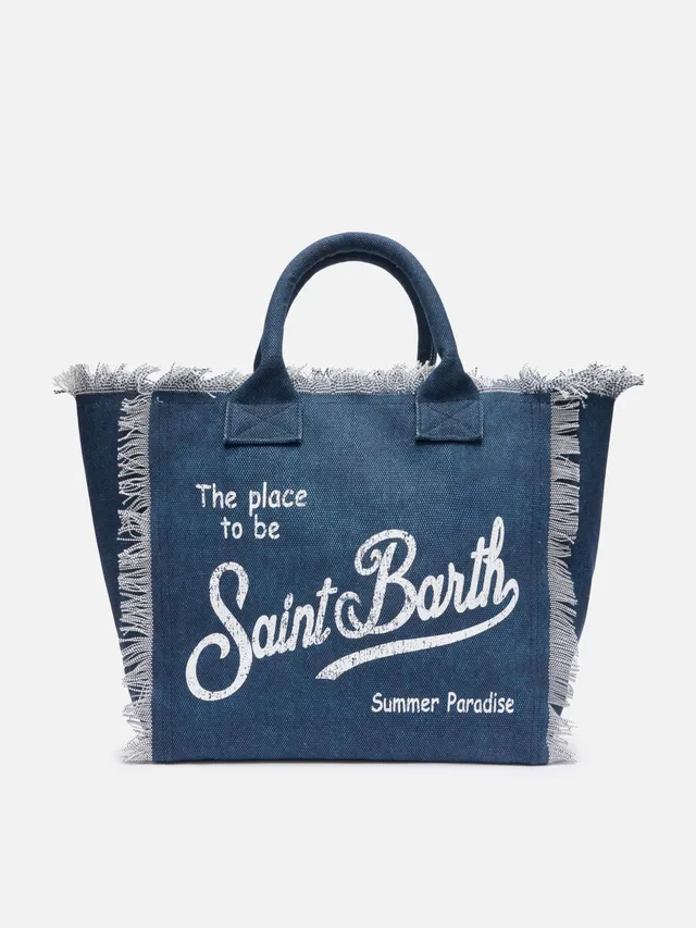 mc2-saint-barth-borsa-vanity-shopping-canvas-cotone-indaco image 1