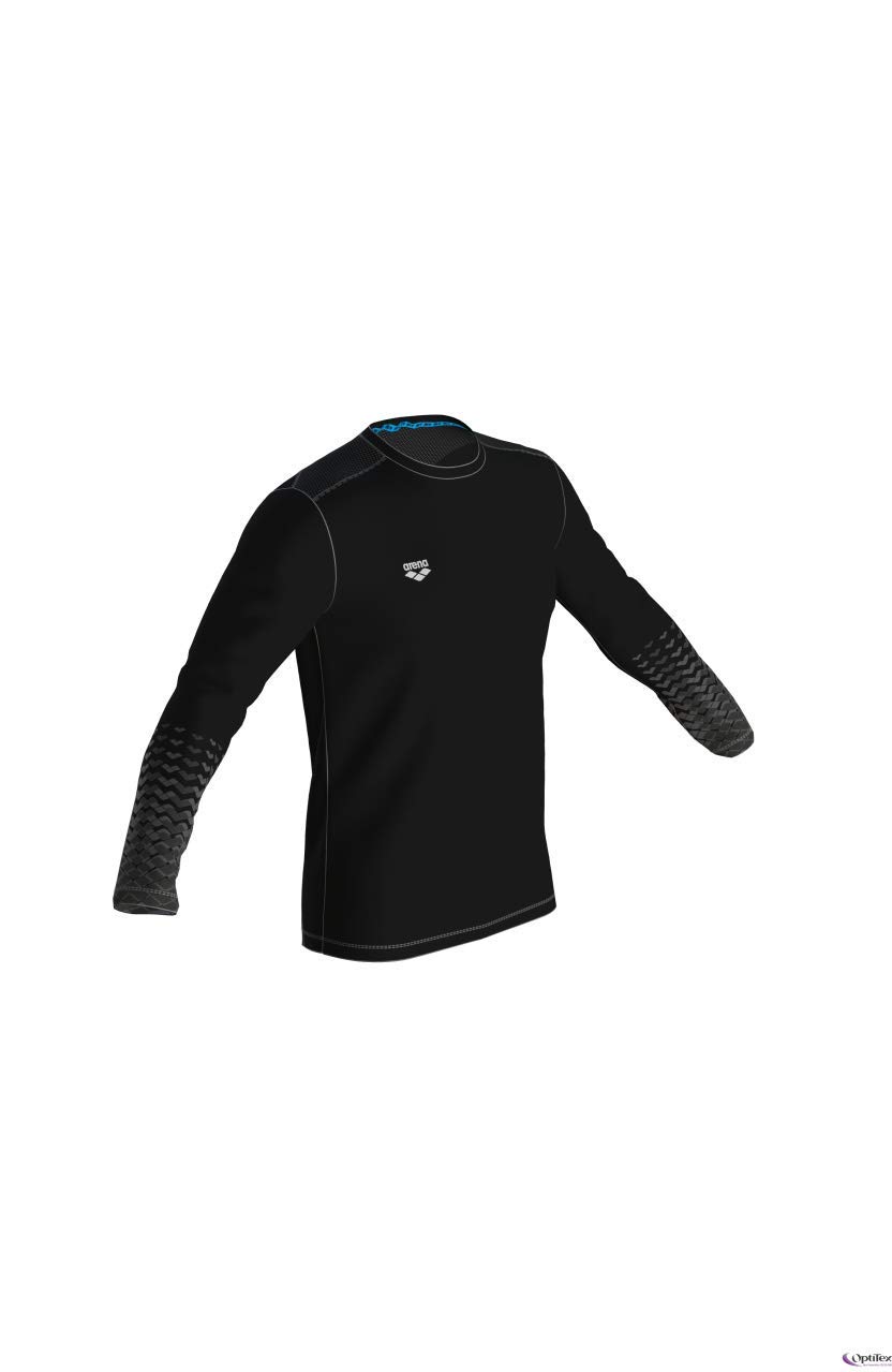 arena-gym-l-s-maglia-maniche-lunghe-logo-uomo image 2