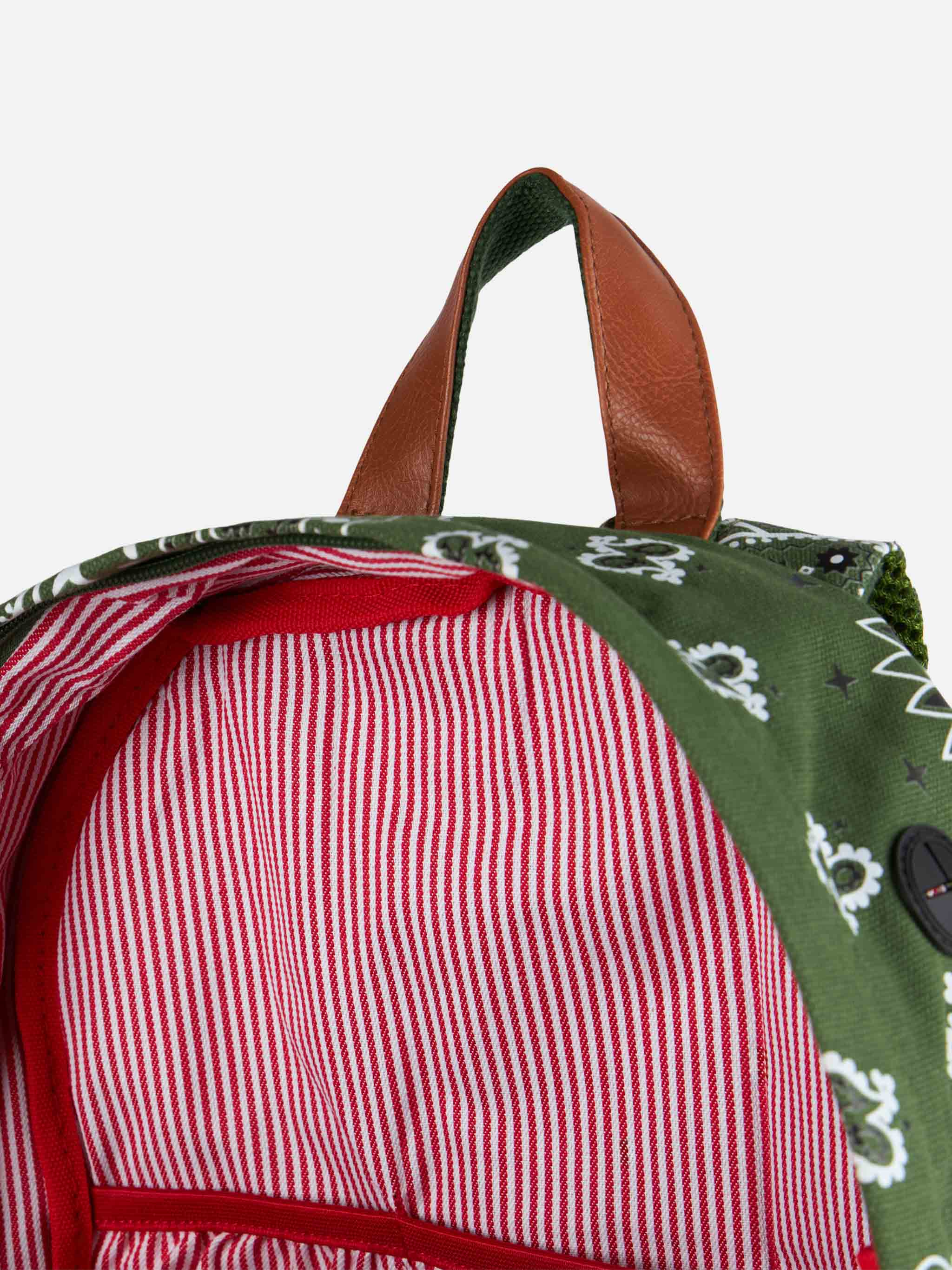 mc2-saint-barth-cody-zaino-in-tela-con-stampa-bandana-verde-45x30x18-cm image 4