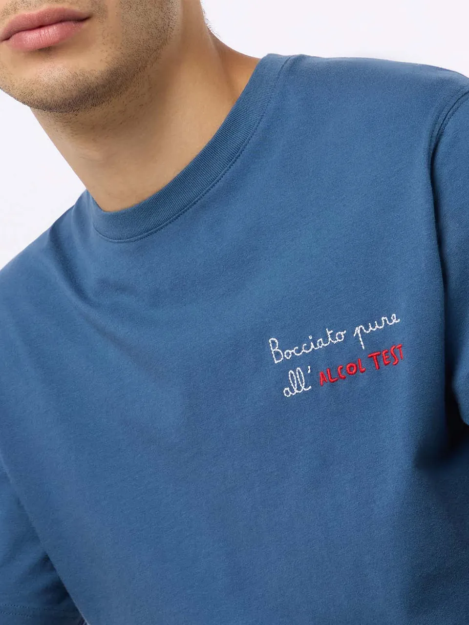 mc2-saint-barth-t-shirt-portofino-ricamo-in-puro-cotone-jersey-blu image 1
