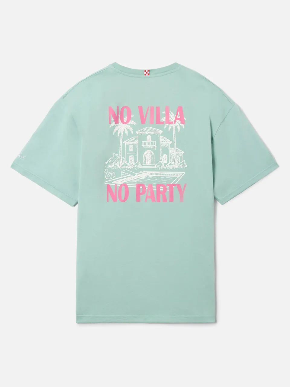 mc2-saint-barth-t-shirt-delmar-uomo-verde-con-stampa-no-villa-no-party-e-maxi-gr image 1