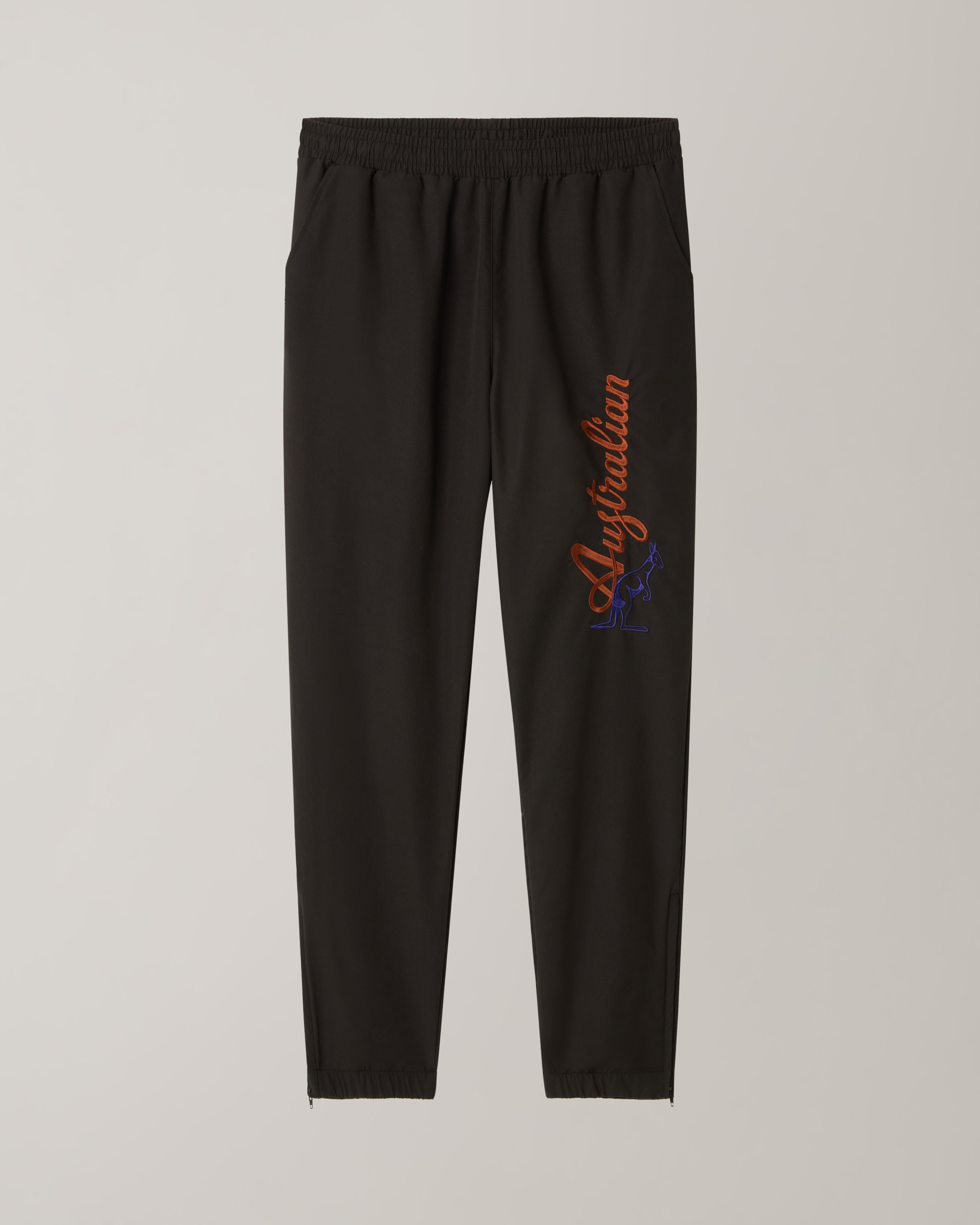 australian-rust-bumper-track-pant-nero-pantalone-tuta-microtouch image 6