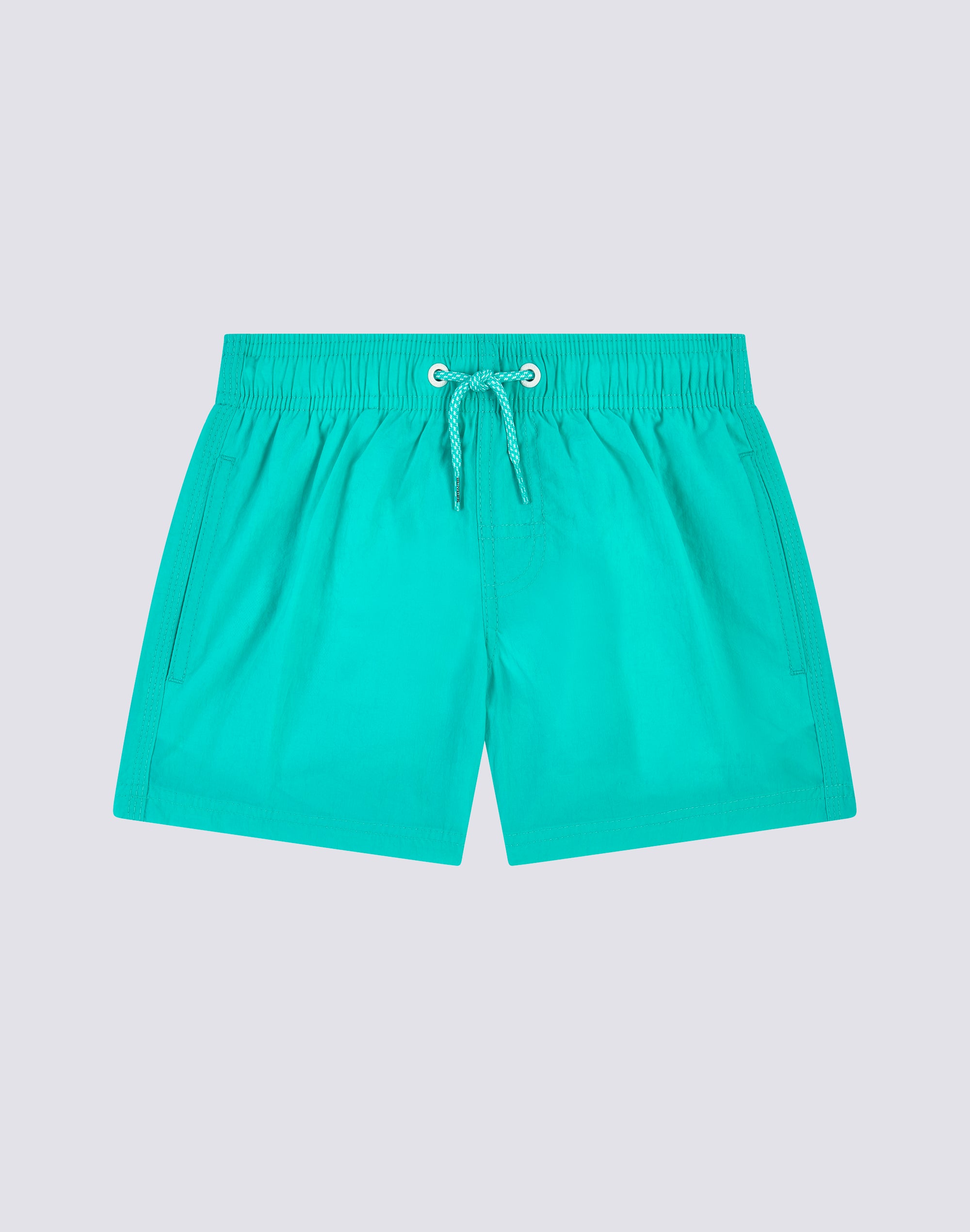 sundek-iconic-b504bdn5100-costume-mare-bambino-corto-vita-elasticata-nylon-taffe image 2