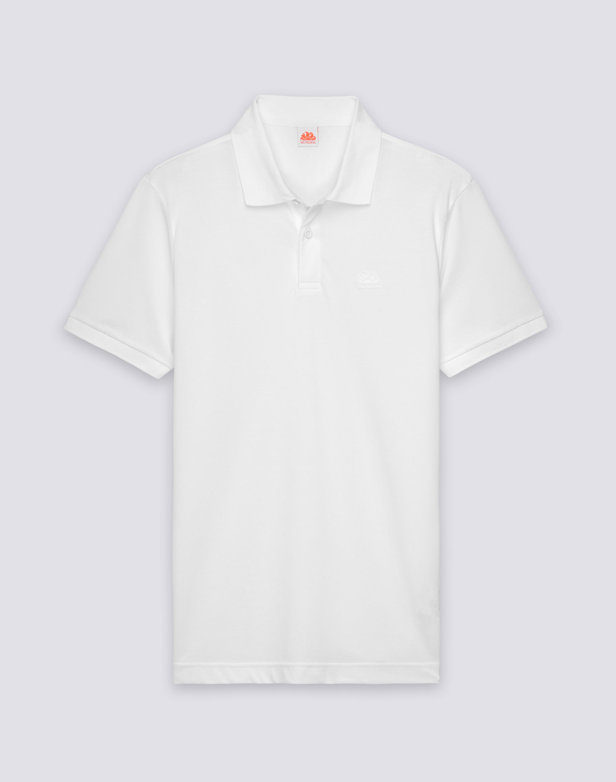 sundek-polo-uomo-in-cotone-piquet-con-colletto-e-polsini-rigati-m822plpk200 image 1