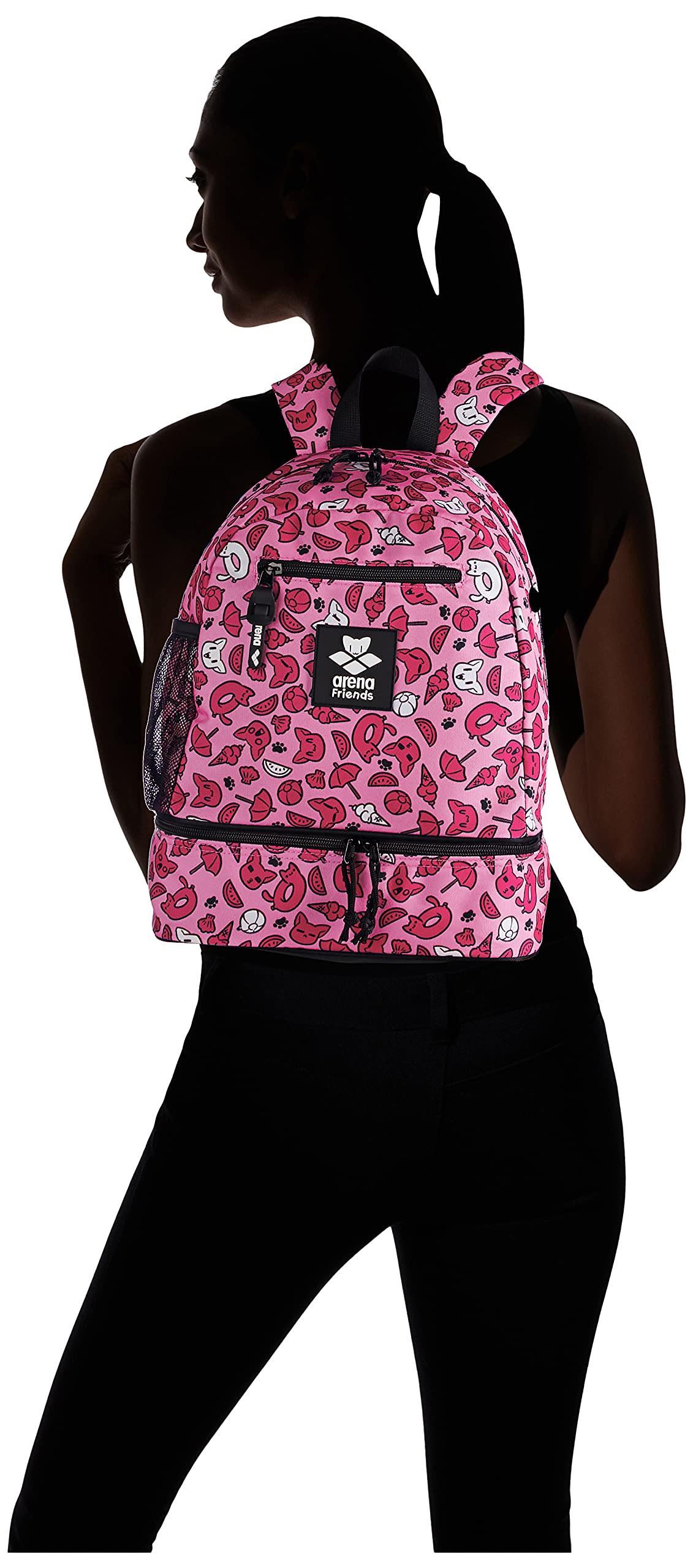 arena-team-backpack-one-zaino-20-litri-rosa-36x28x20-cm image 2
