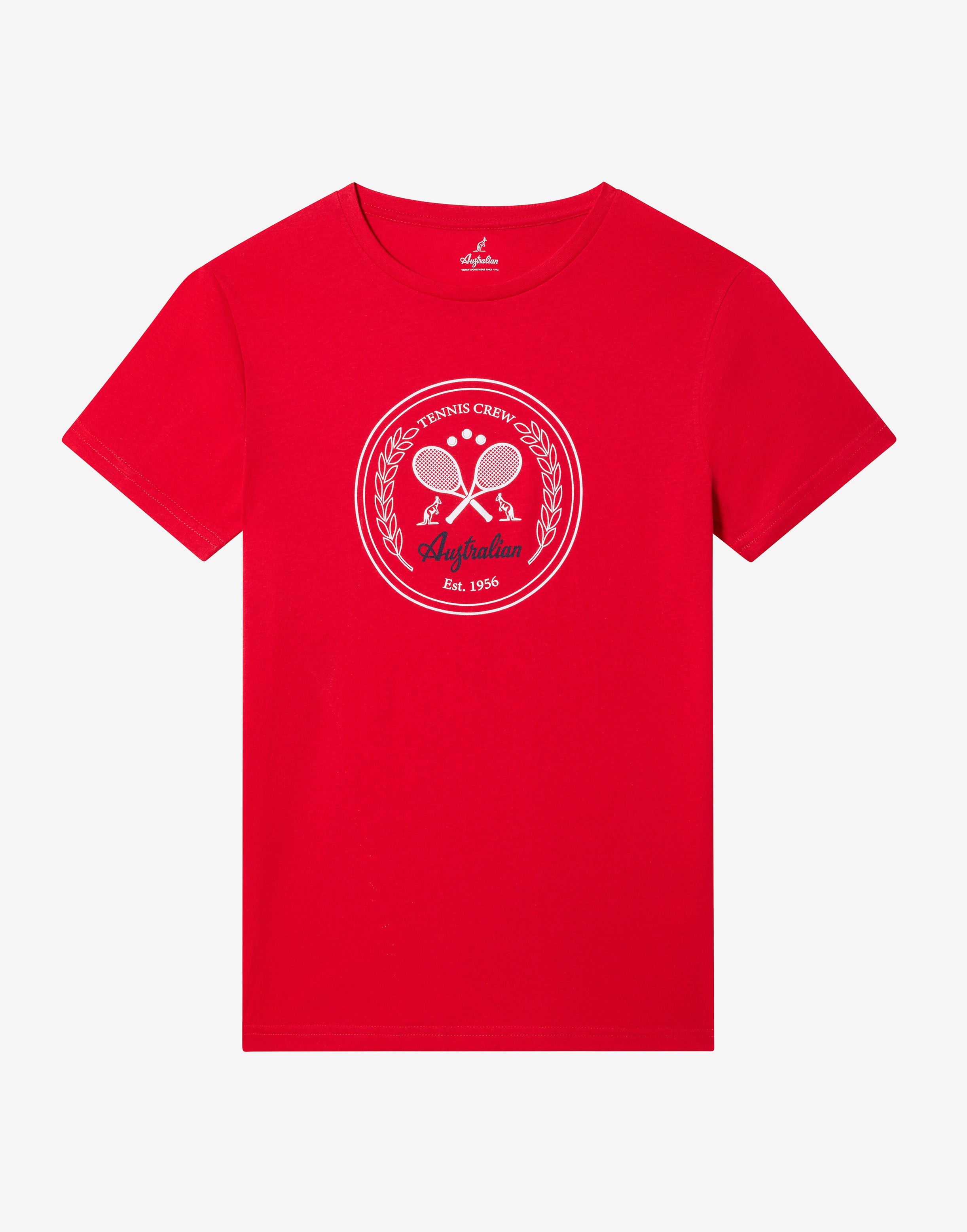 australian-tennis-crew-t-shirt-t-shirt-in-cotone-stampa-petto image 4