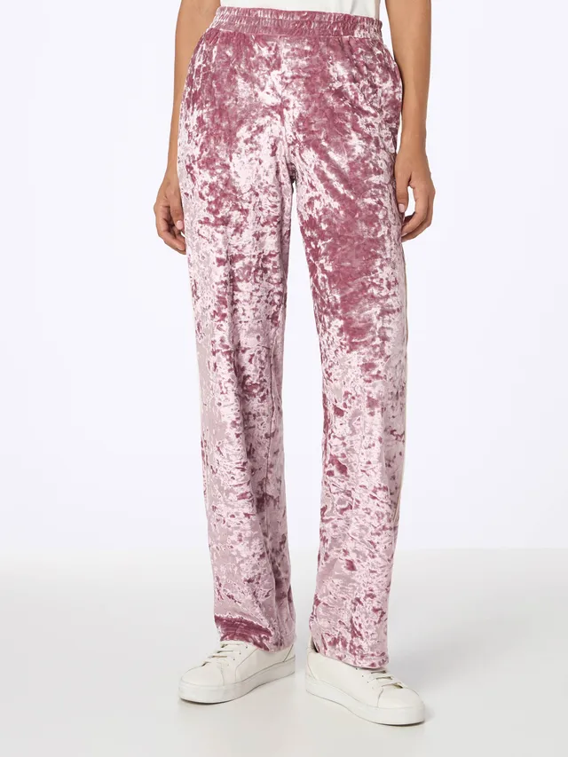 mc2-saint-barth-yvonne-pantaloni-donna-in-ciniglia-rosa image 1