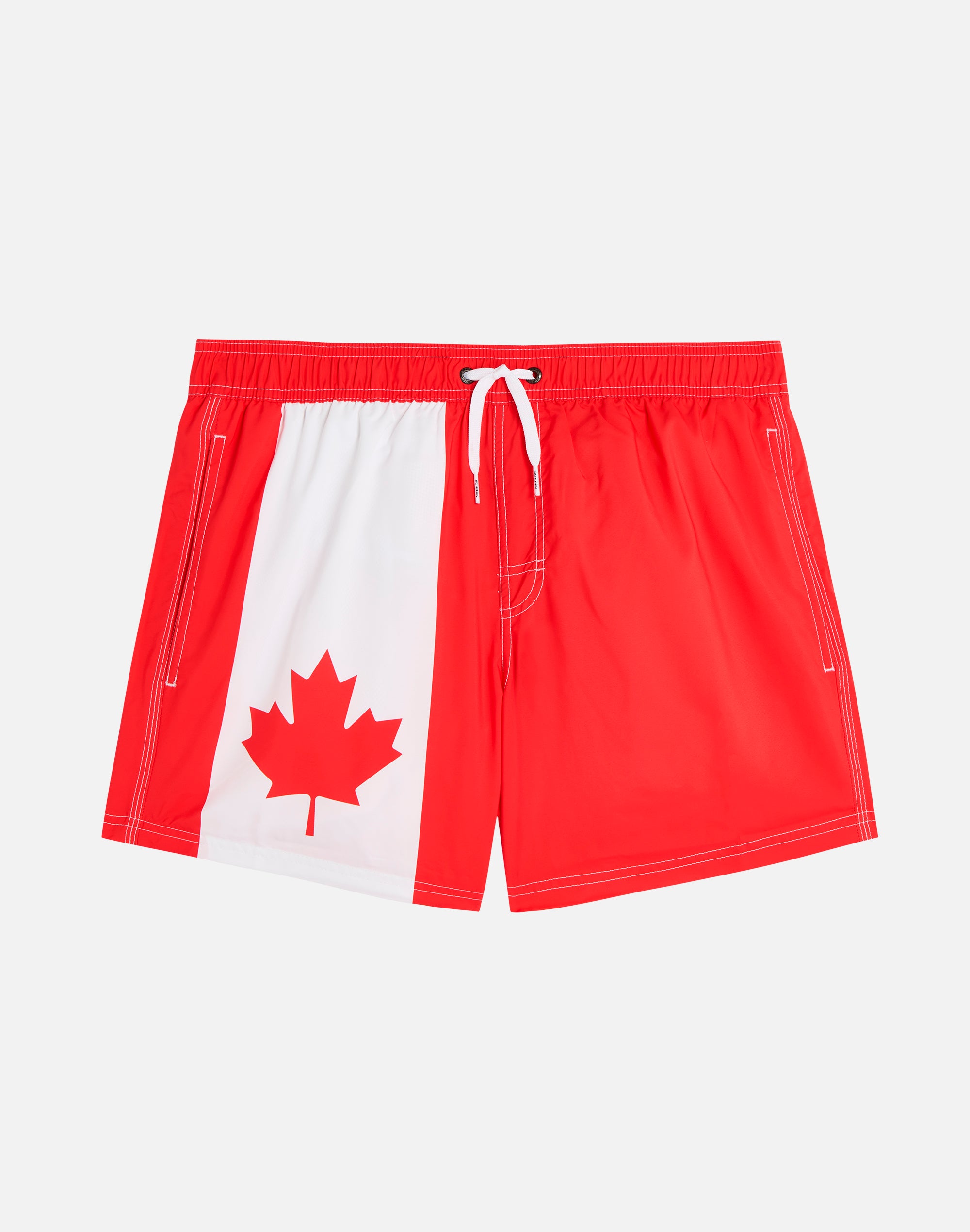 sundek-costume-boxer-mare-uomo-corto-bandiera-canada-in-poliestere-riciclato-rep image 4