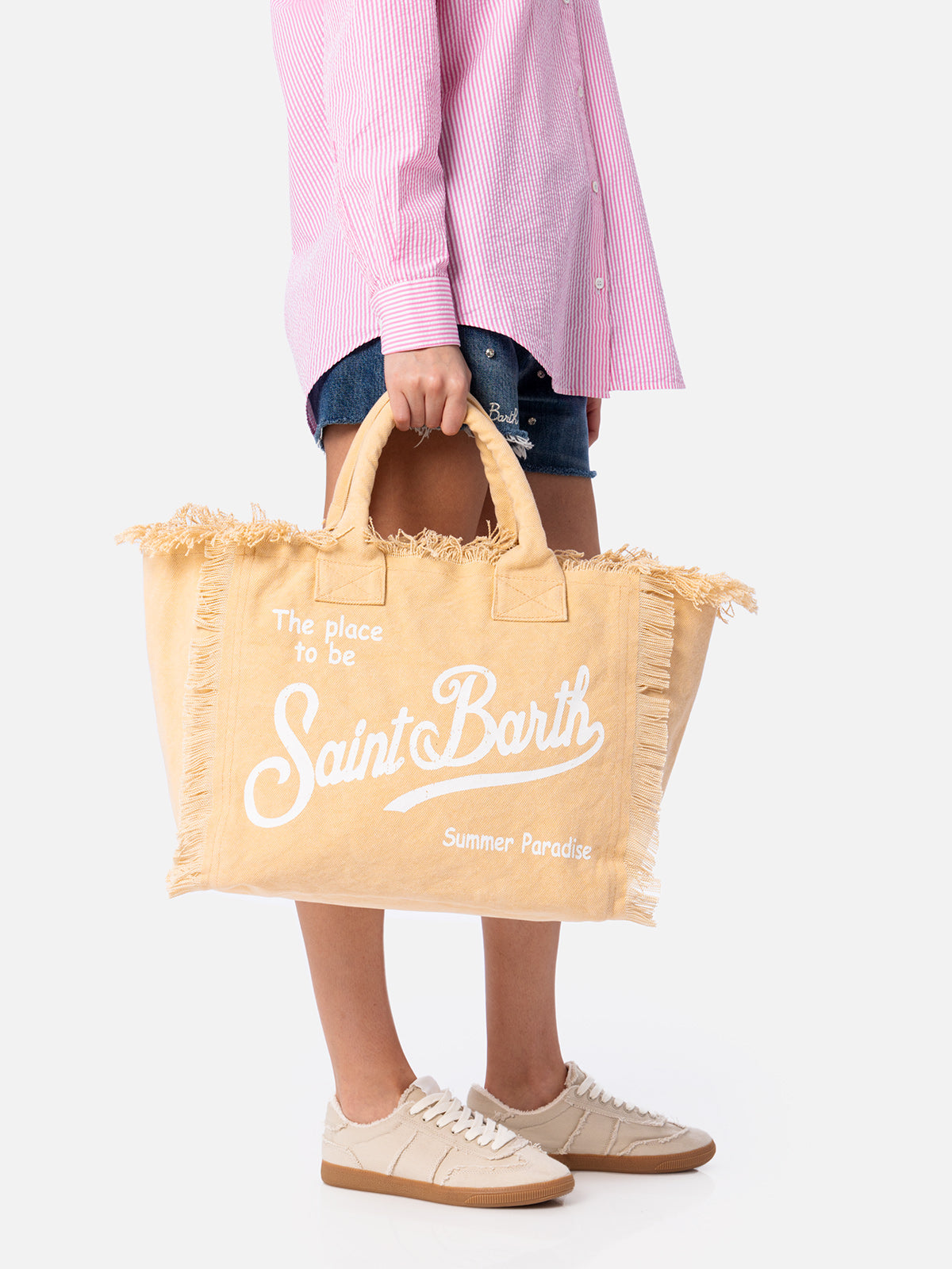 mc2-saint-barth-borsa-a-spalla-vanity-in-canvas-di-cotone-beige image 2