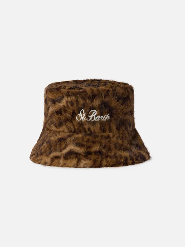 mc2-saint-barth-bucket-hat-fur-cappello-pescatore-faux-fur-leopardato image 1