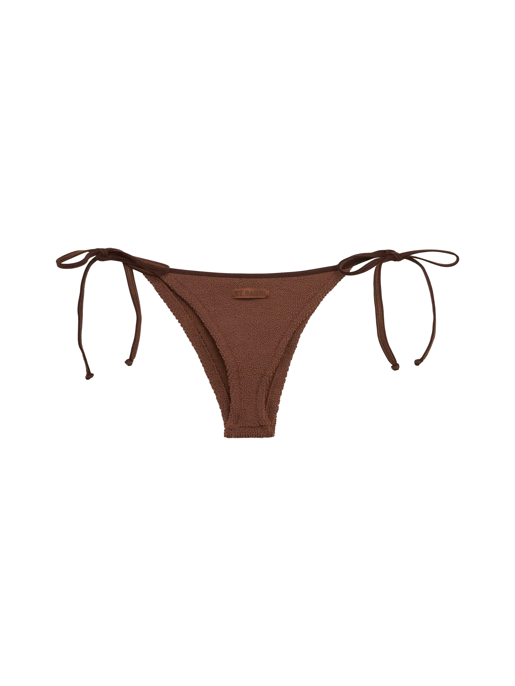 mc2-saint-barth-norah-slip-mare-cheekiest-crinkle-marrone-caramello image 2