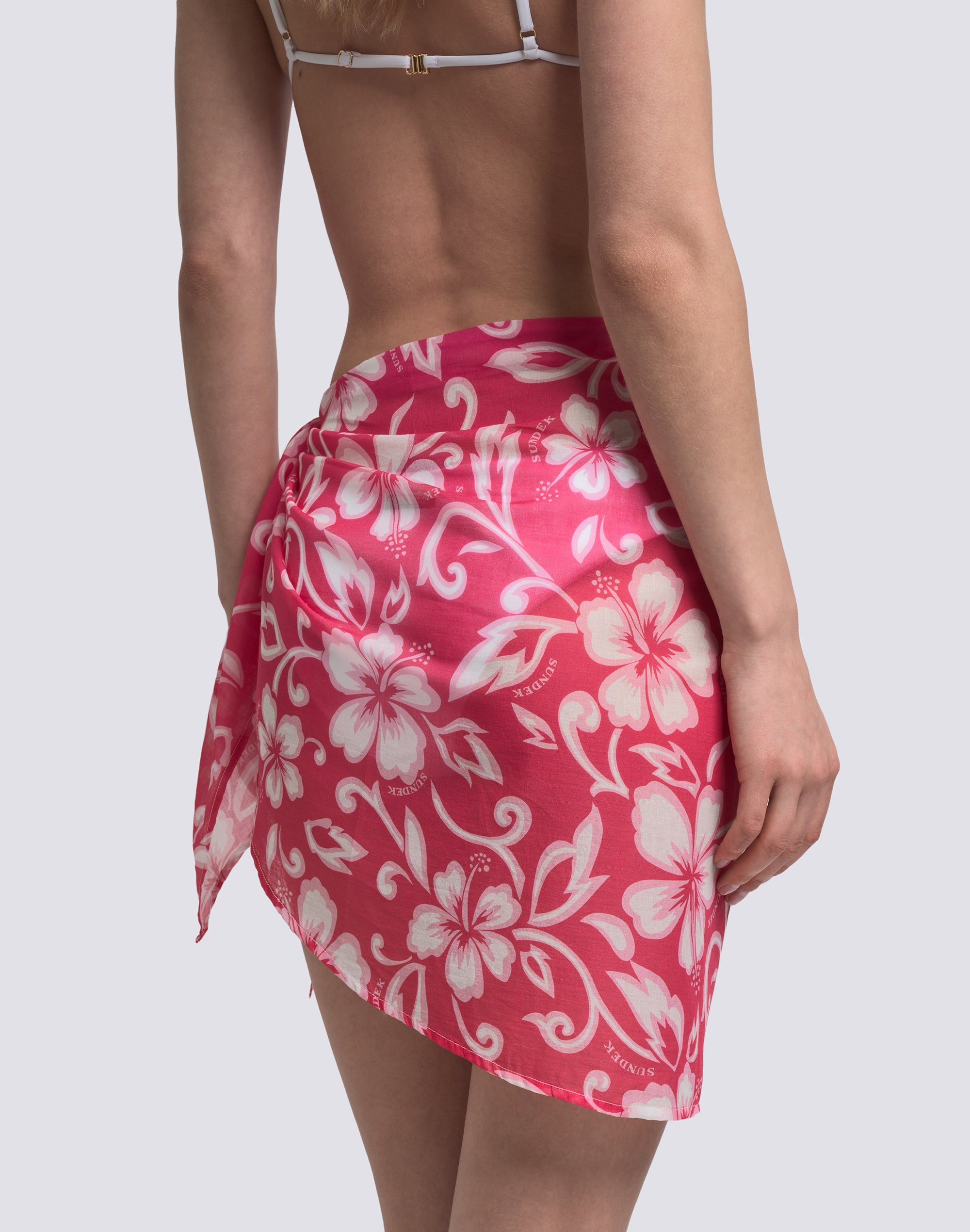 sundek-pareo-donna-corto-in-voile-di-cotone-stampa-sk23-w962pavl323 image 4