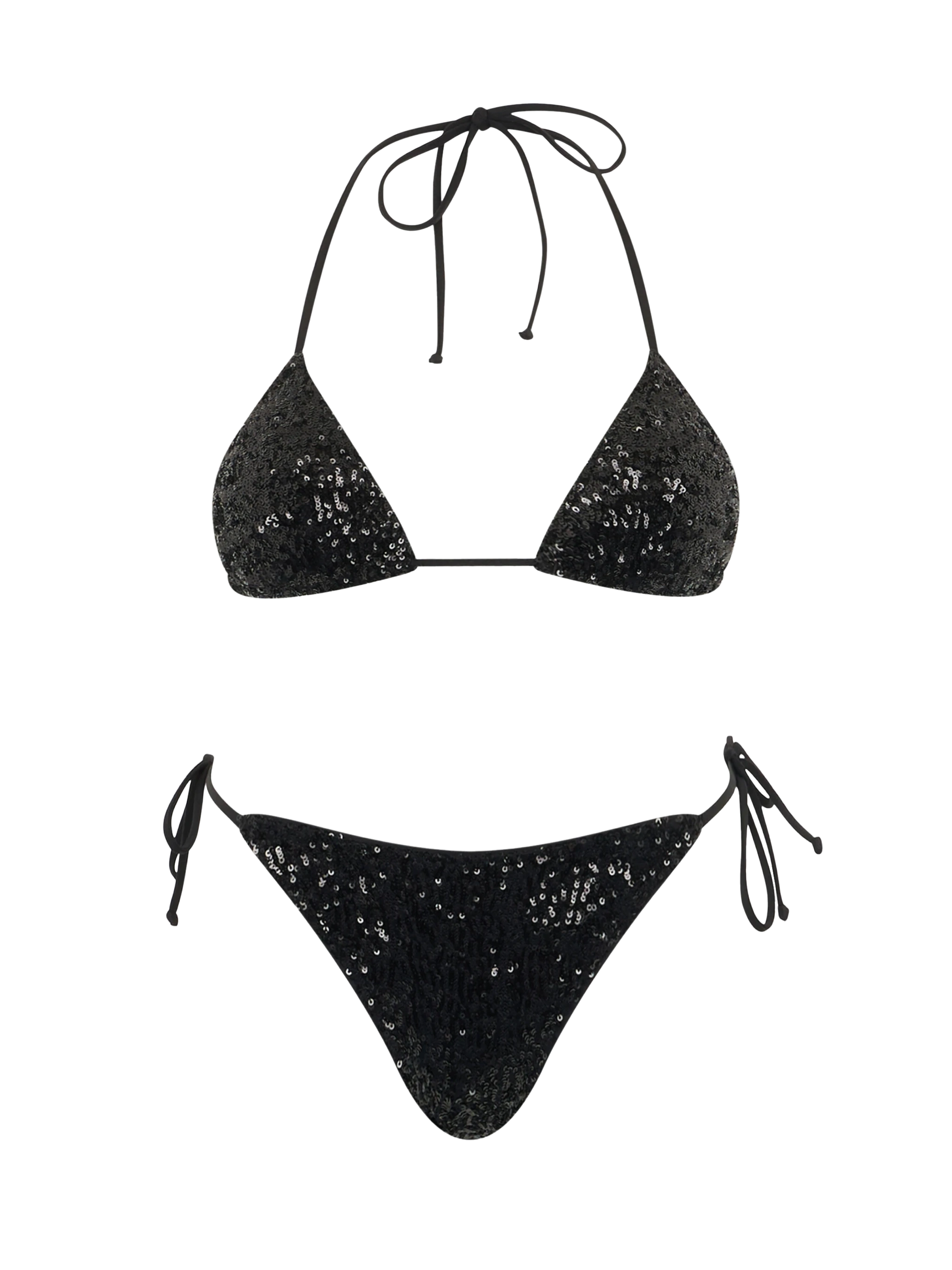 mc2-saint-barth-leah-marielle-bikini-donna-triangolo-nero-con-paillettes image 1