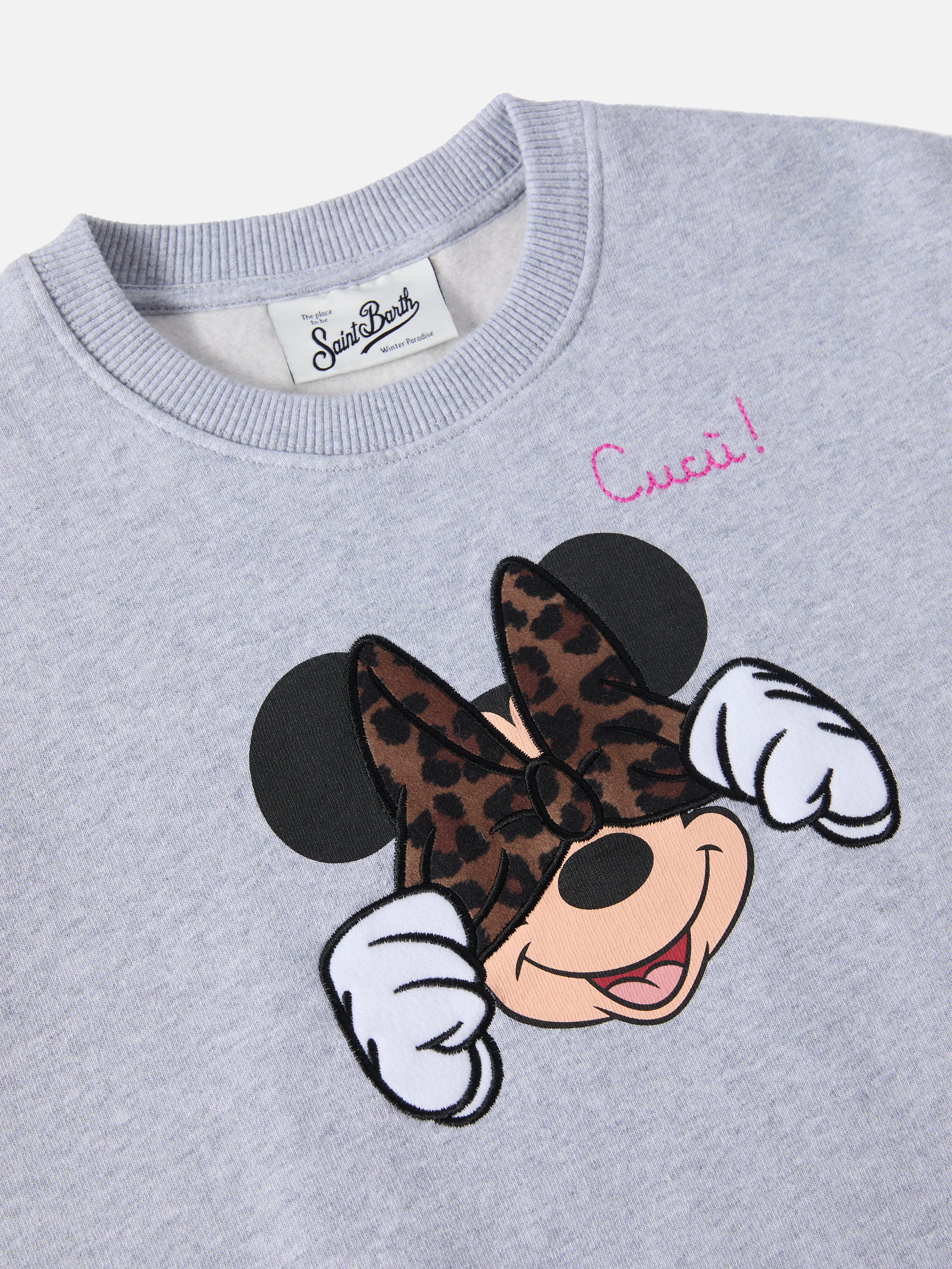 mc2-saint-barth-felpa-girocollo-briony-con-stampa-minnie-disney-special-edition image 2