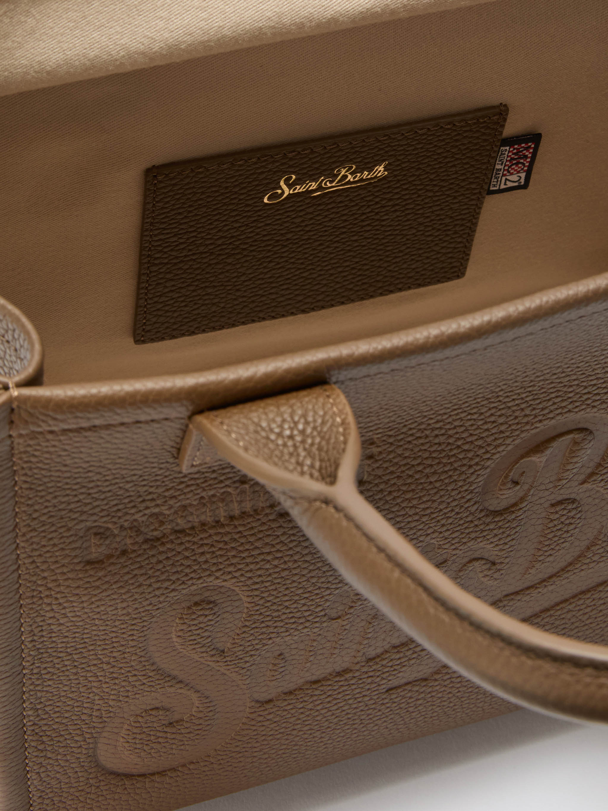 mc2-saint-barth-borsa-a-spalla-vanity-bag-midi-in-pelle-martellata-marrone image 5