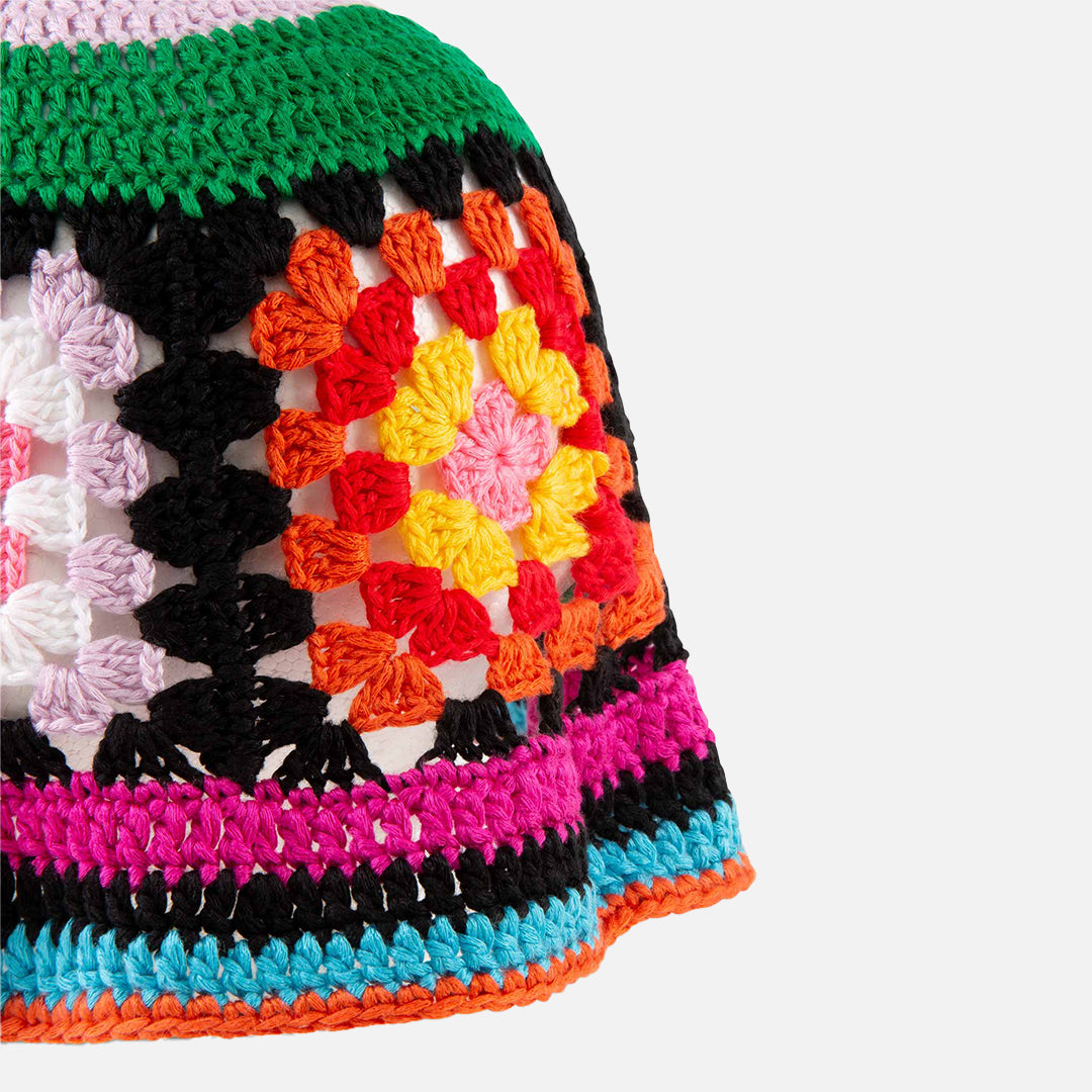 mc2-saint-barth-cappello-cloche-in-crochet-multicolor image 2