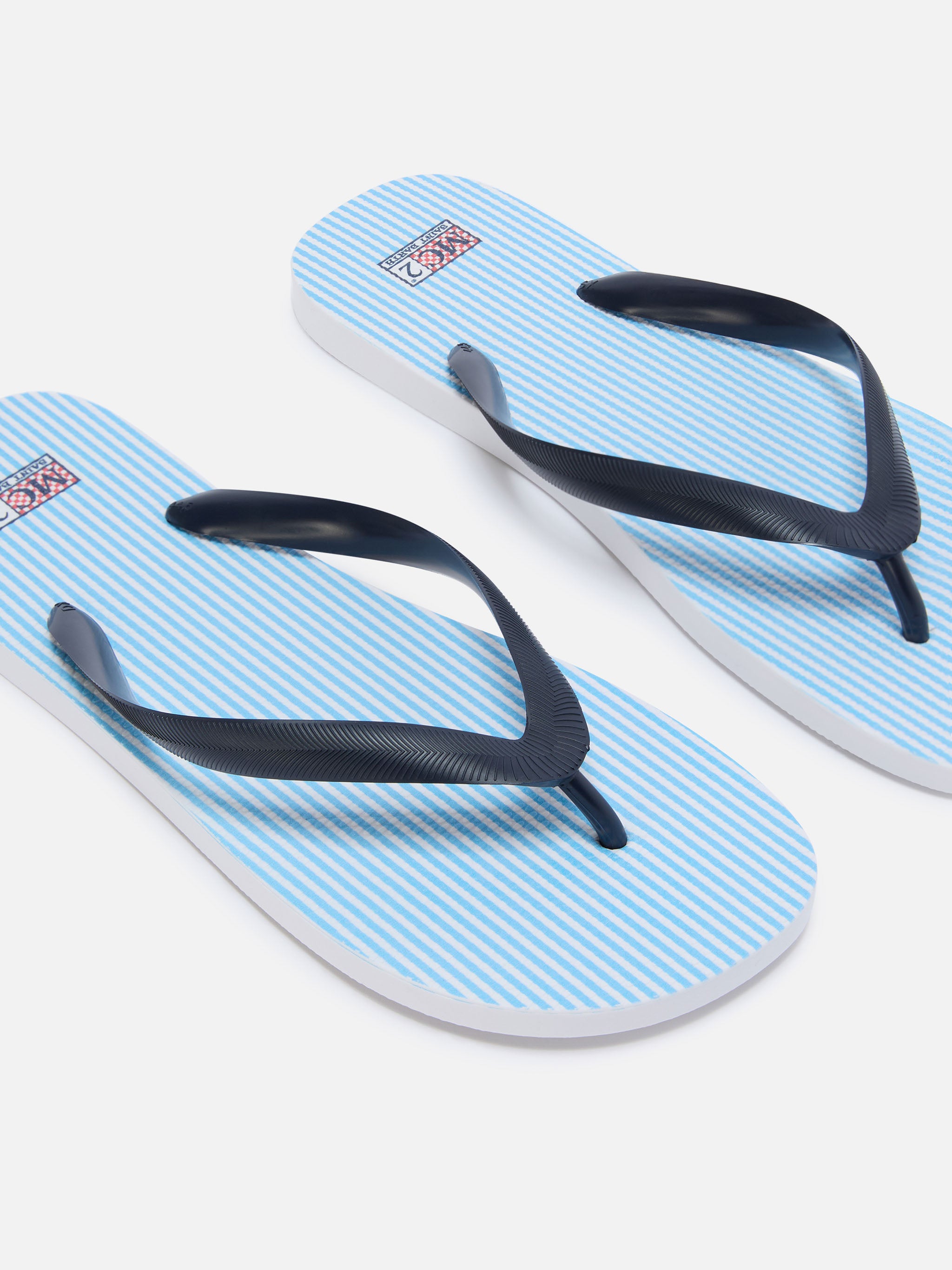 infradito-mc2-saint-barth-tommy-slip-on-in-gomma-con-righe-azzurre-bambino image 2