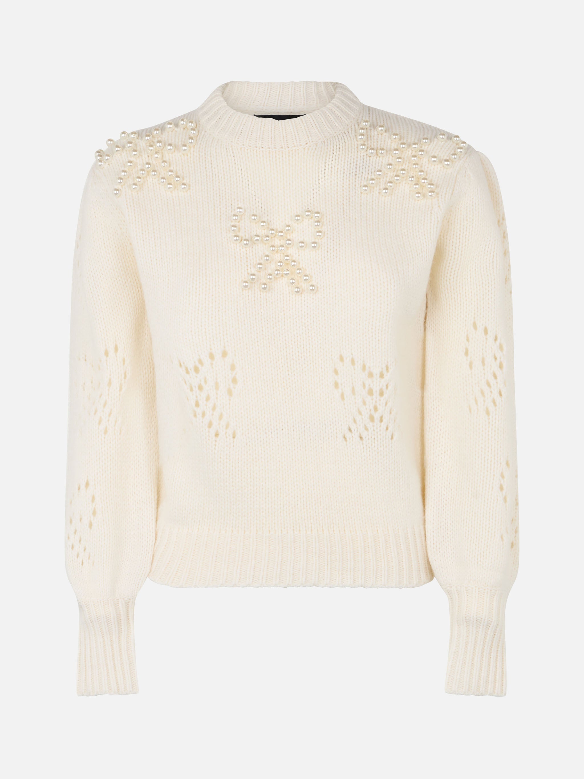 mc2-saint-barth-bloom-maglione-donna-bianco-girocollo-con-perline-perla-fiocco image 4