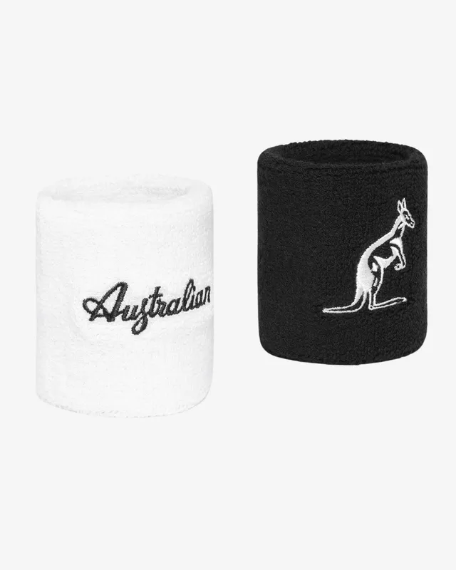 australian-double-cotton-polsino-spugna-nero-bianco image 1