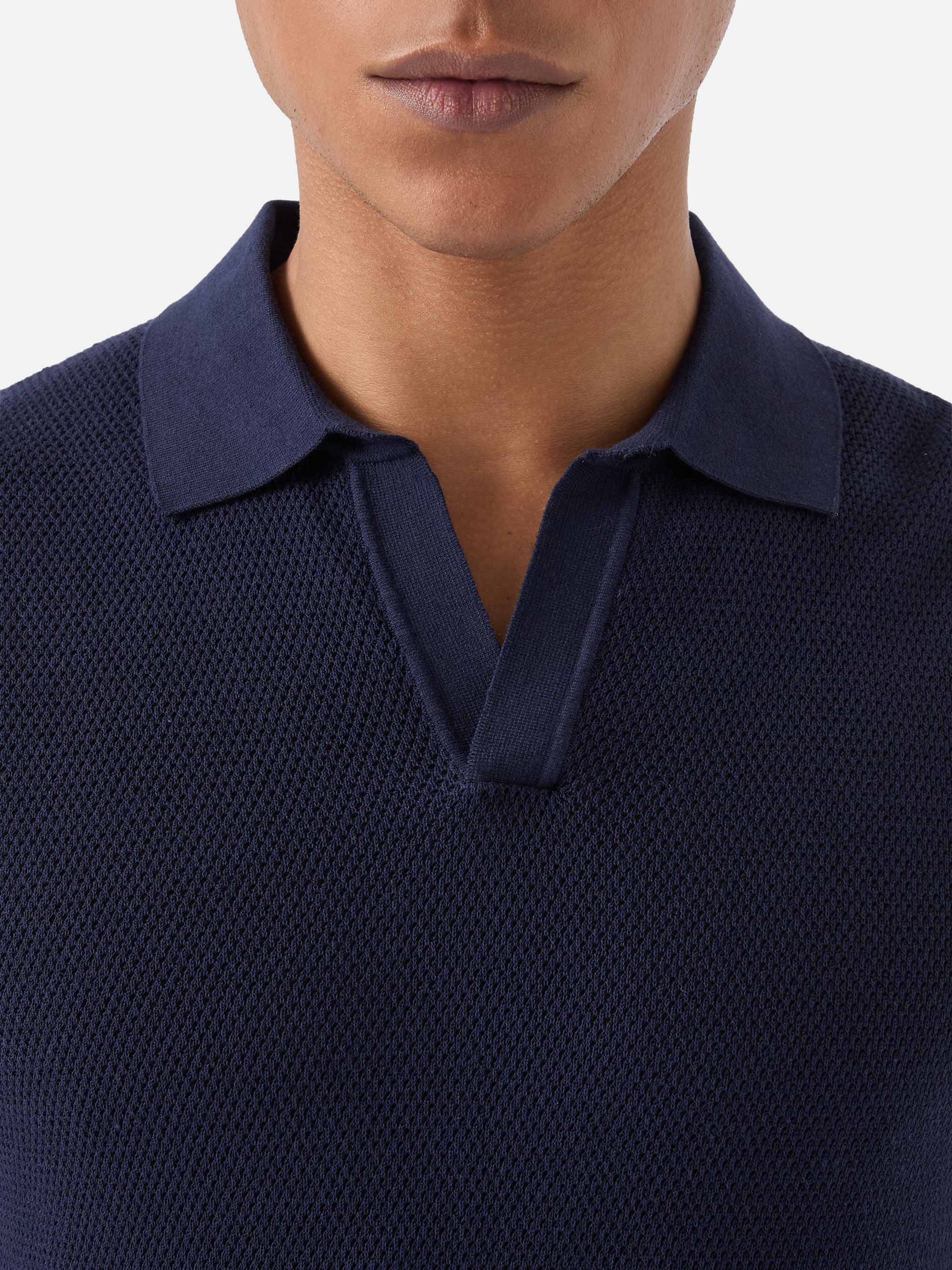 mc2-saint-barth-sloan-mesh-polo-uomo-blu-in-cotone-high-twist image 2