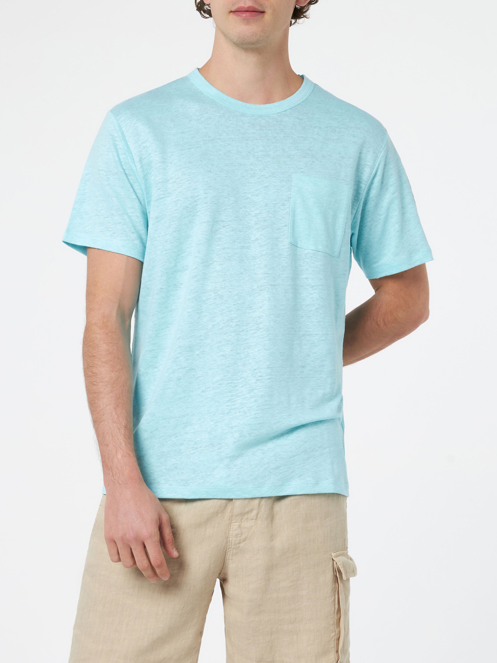 mc2-saint-barth-t-shirt-ecstasea-in-lino-jersey-verde-acqua image 2