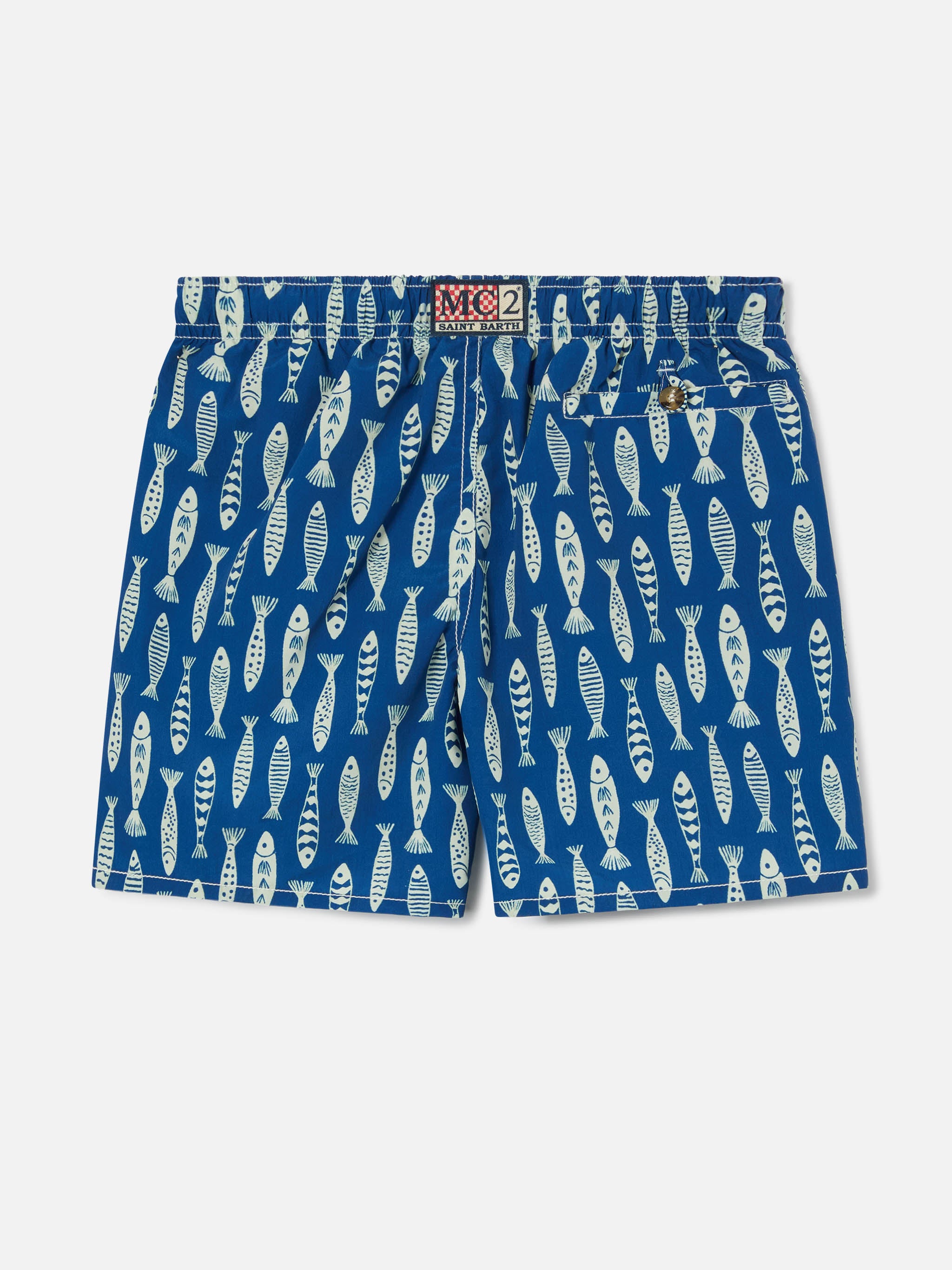 mc2-saint-barth-caprese-jr-costume-bambino-navy-stampa-sardine image 2