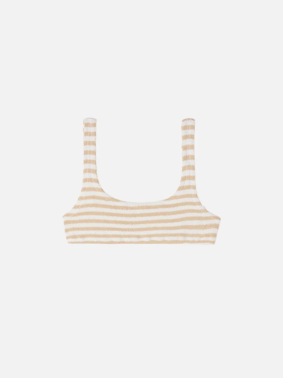 top-bralette-naima-mc2-saint-barth-in-crinkle-con-stampa-rigata-beige image 1