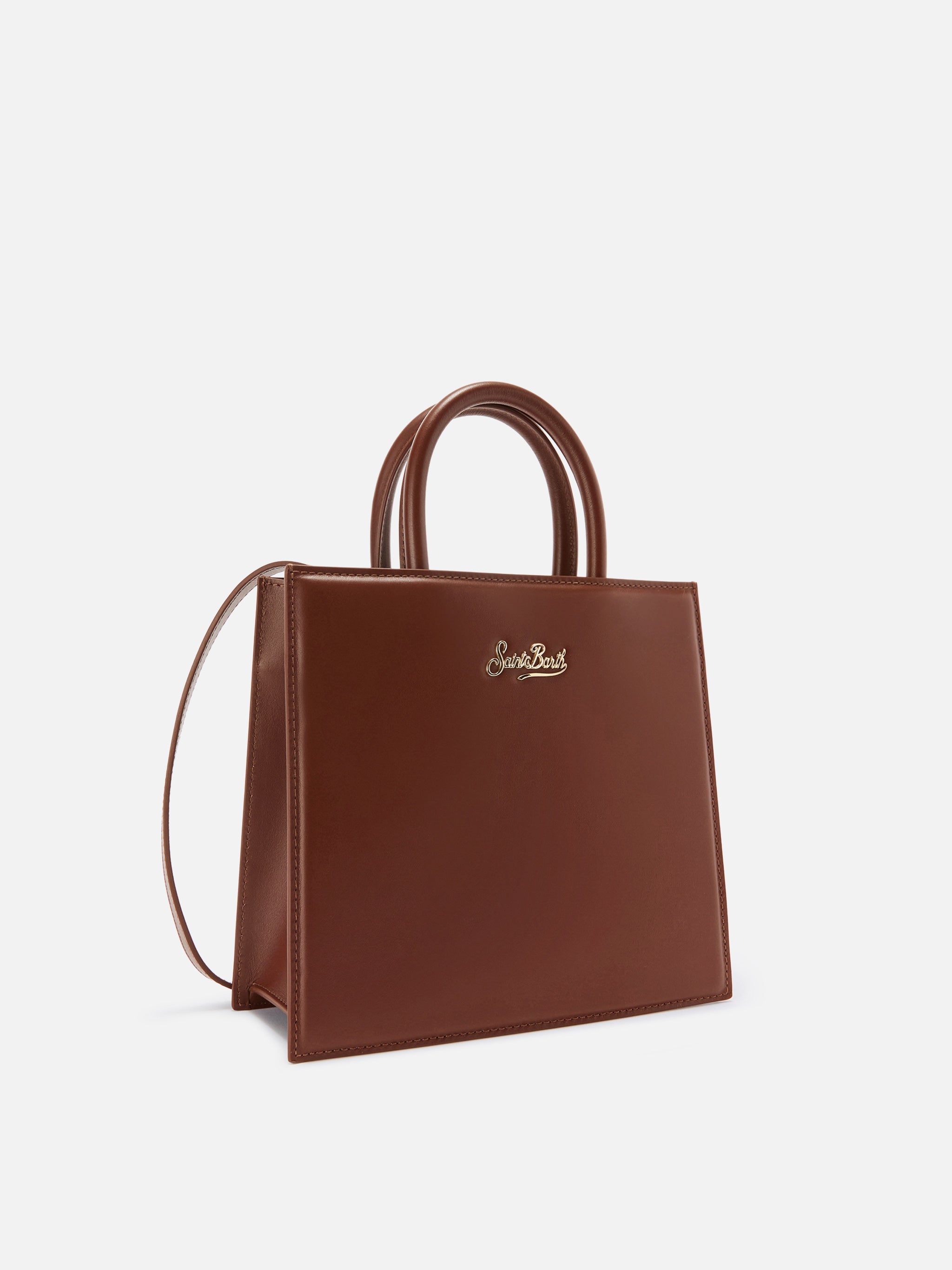 mc2-saint-barth-shop-bag-midi-in-pelle-marrone-tinta-unita image 3