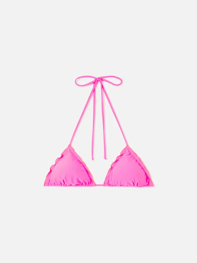 mc2-saint-barth-sagittarius-top-bikini-triangolo-fucsia-fluo image 1