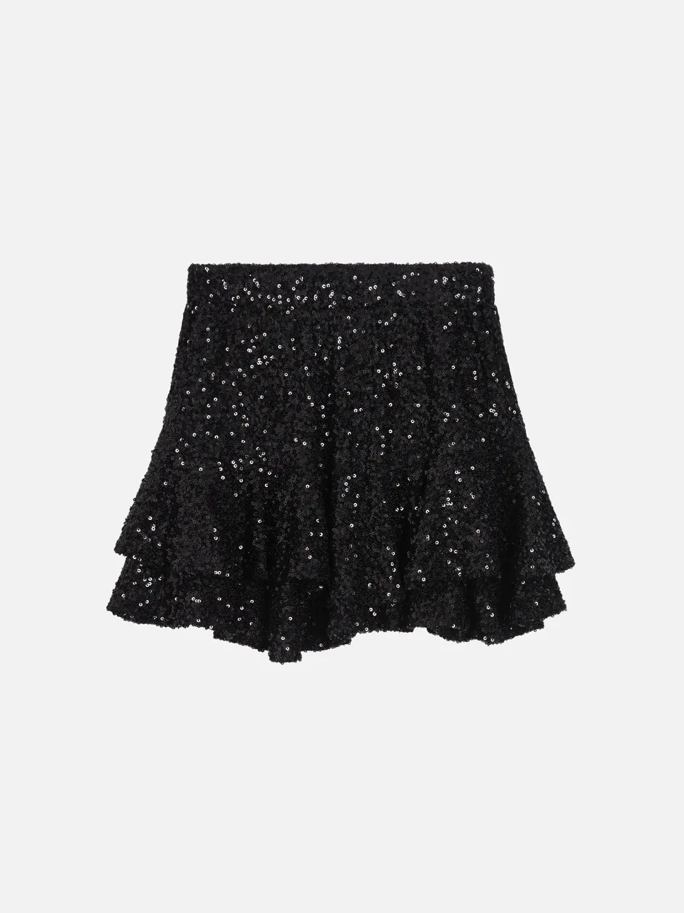 mc2-saint-barth-eivissa-jr-minigonna-in-paillettes-nera image 1