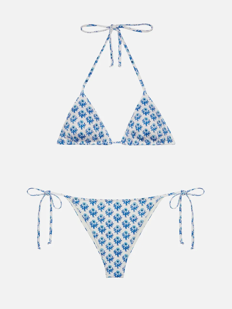 mc2-saint-barth-bikini-leah-marielle-a-triangolo-con-stampa-floreale image 1