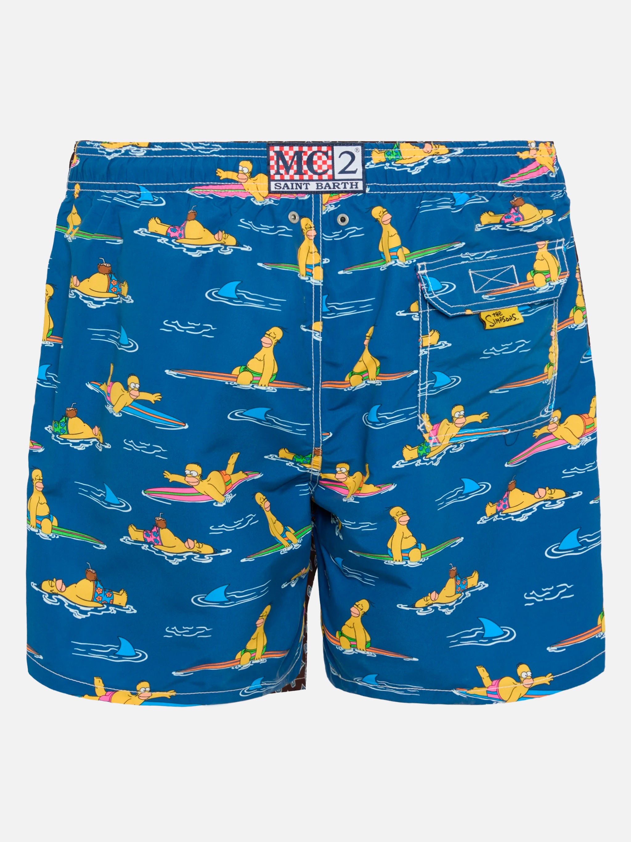 costume-mare-mc2-saint-barth-gustavia-lunghezza-media-con-stampa-homer-simpson-s image 2
