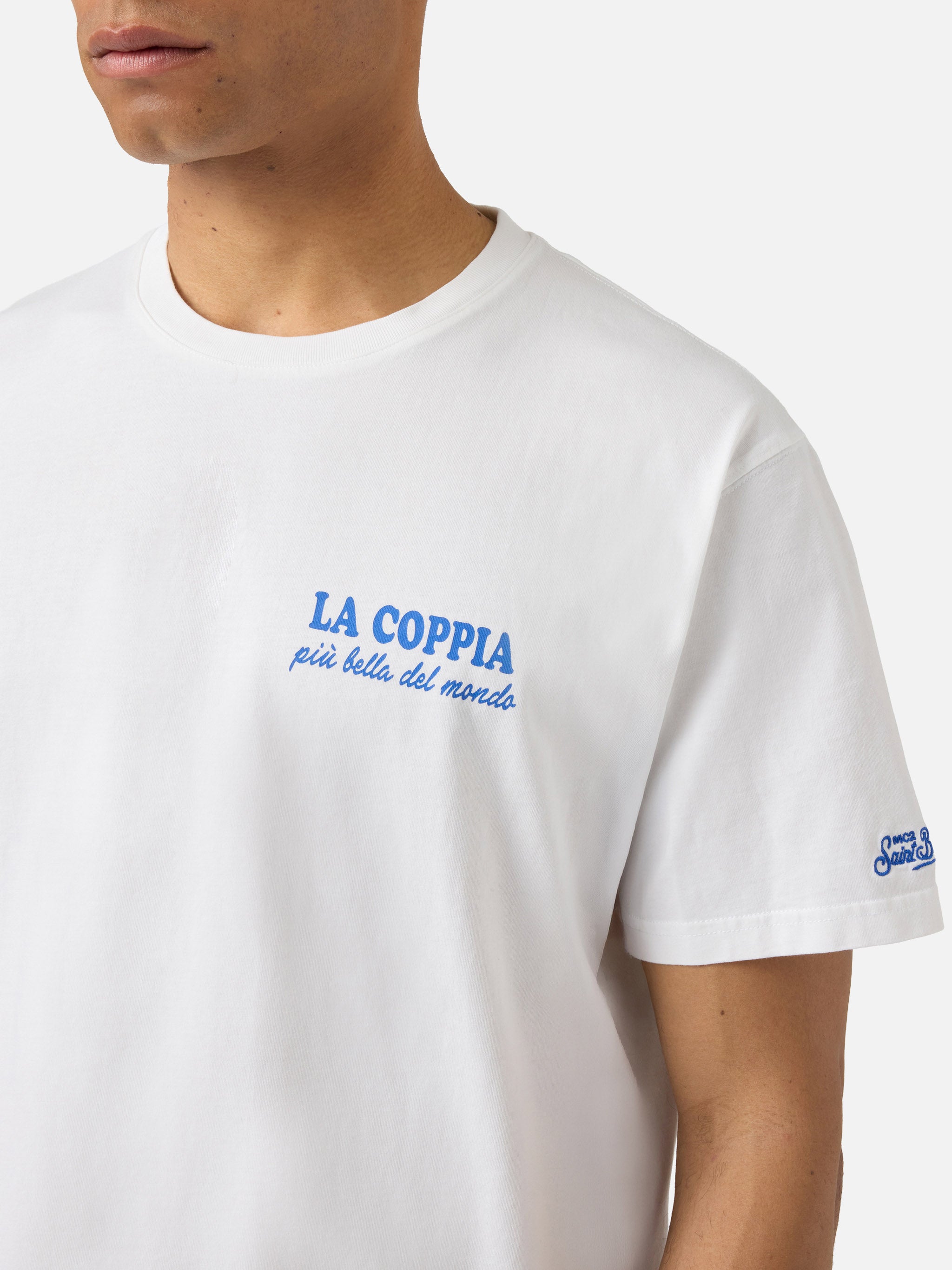 mc2-saint-barth-t-shirt-portland-uomo-bianca-schweppes-edizione-speciale image 2