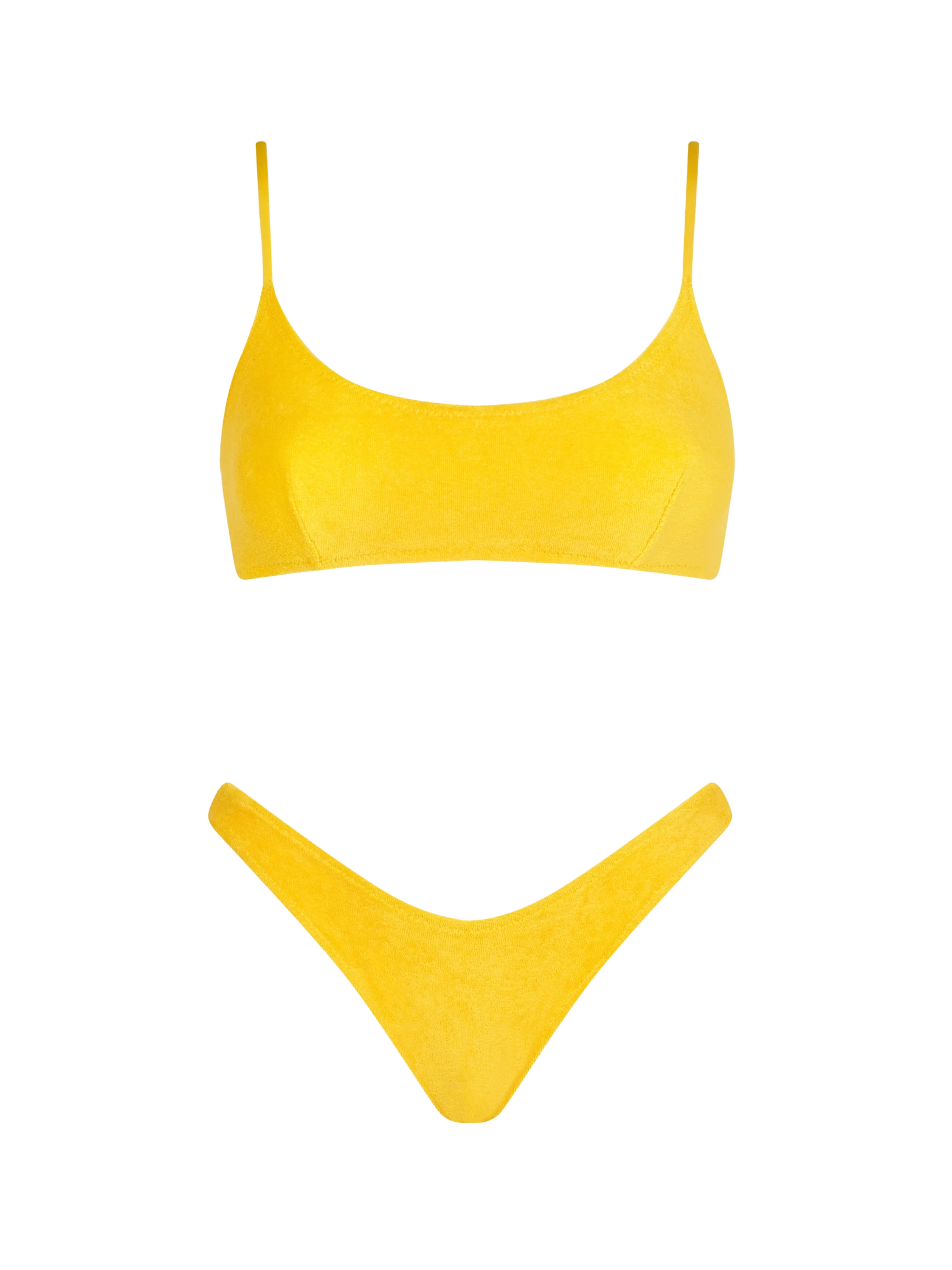 mc2-saint-barth-judy-naomi-bikini-bralette-spugna-giallo image 1