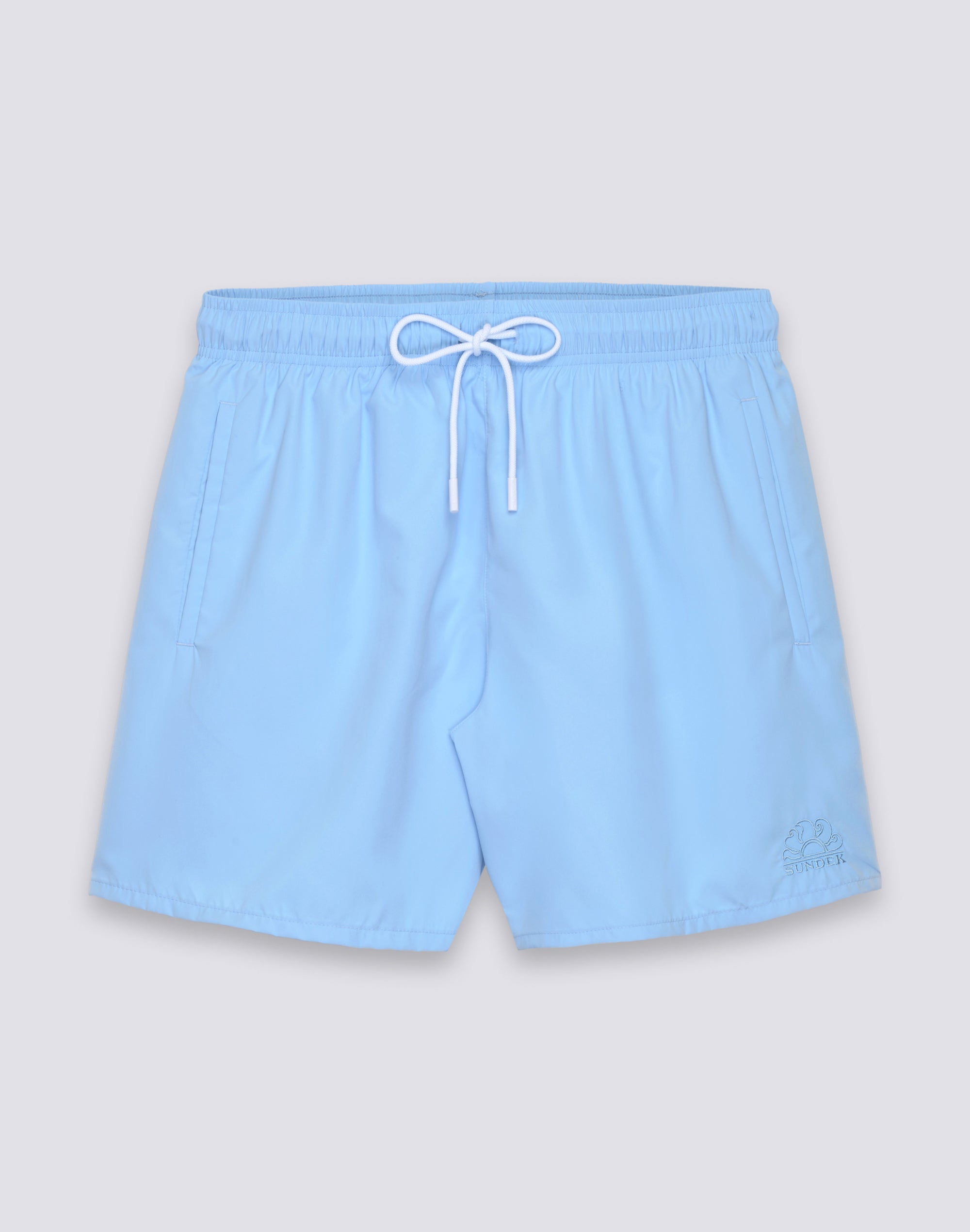 sundek-iconic-costume-mare-uomo-corto-vita-elasticata-nylon-micropeach-38-cm image 1