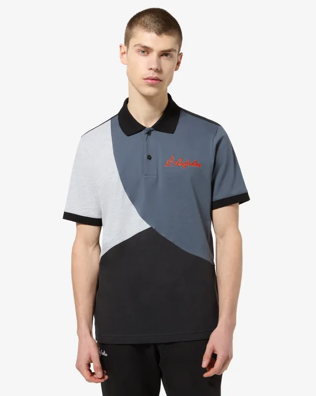 australian-anti-gravity-polo-shirt-in-cotone-regular-fit-nero image 1