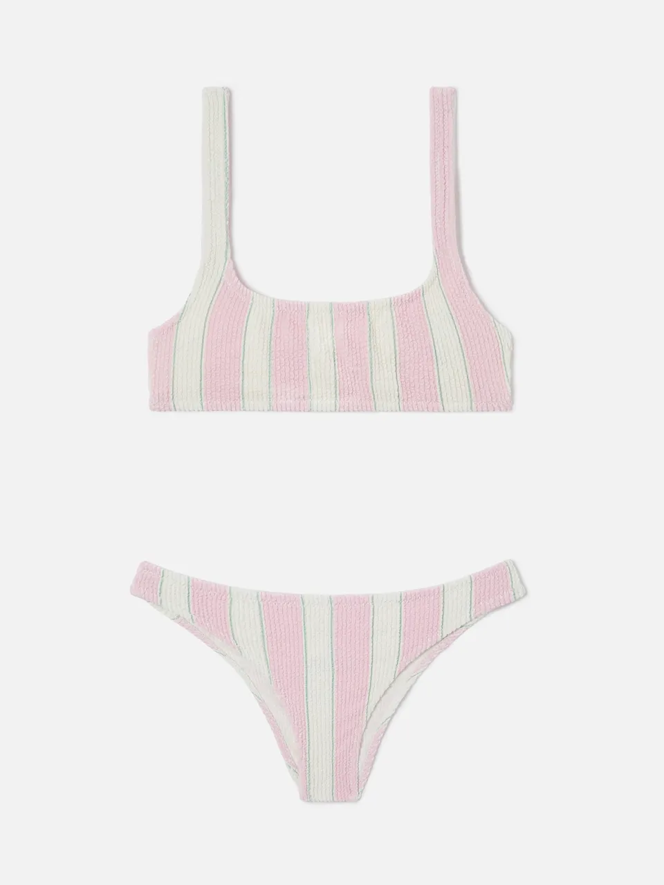 bikini-mc2-saint-barth-naima-elise-in-crinkle-elasticizzato-a-righe-rosa image 1