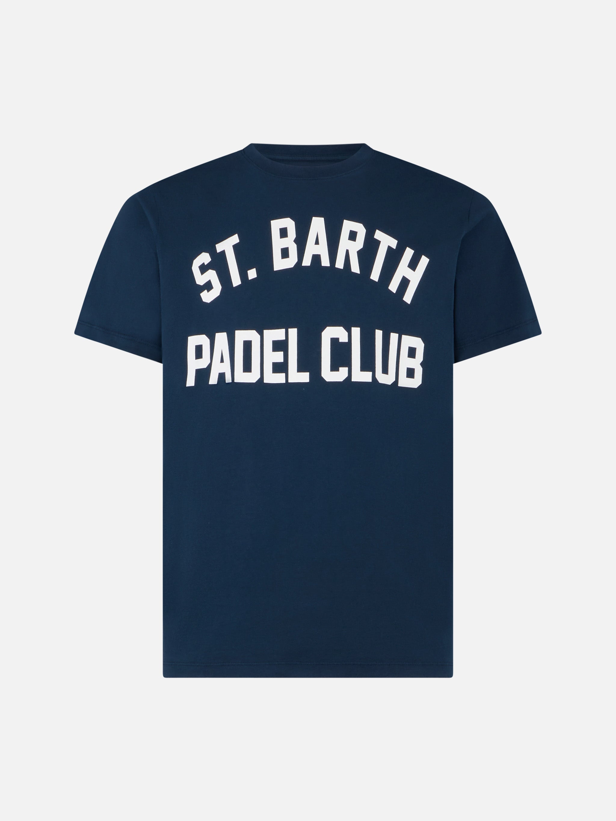 t-shirt-uomo-mc2-saint-barth-jack-st-barth-padel-club-blu-navy-con-trattamento-v image 1